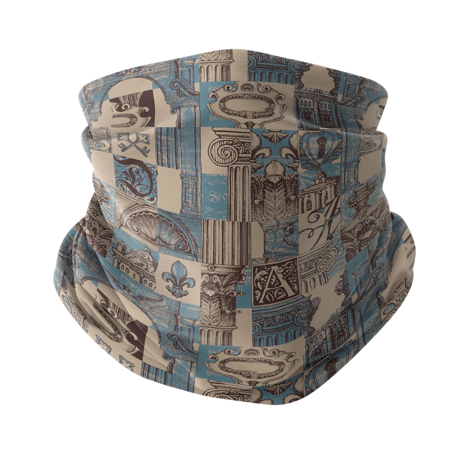 Roman Heritage Vintage Neck Gaiter Unisex Neck Gaiter Headwear Outdoor Sports