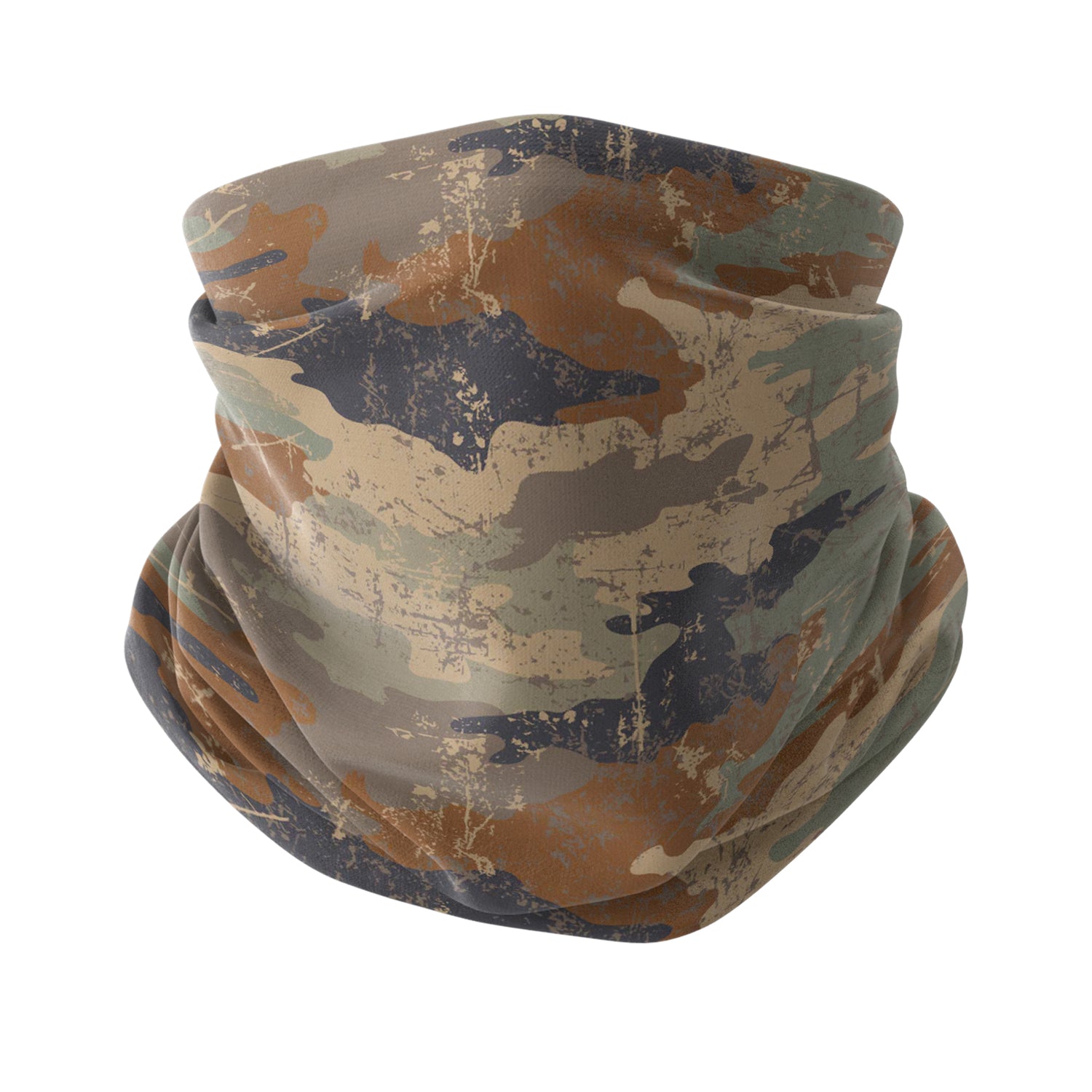 Vintage Commando Camouflage Neck Gaiter Unisex Headwear Outdoor Sports