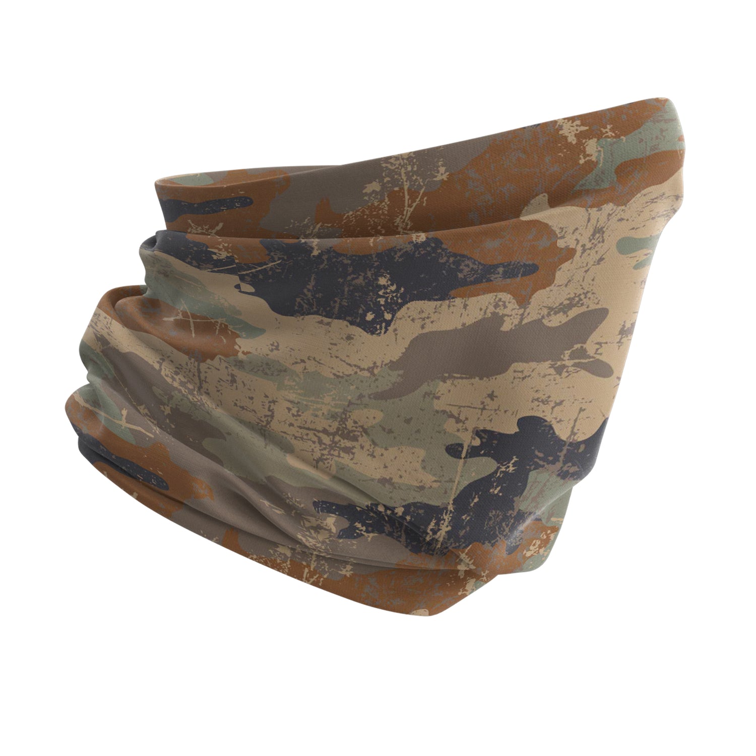 Vintage Komando Kamuflaj Boyunluk Unisex Neck Gaiter Headwear Outdoor Spor