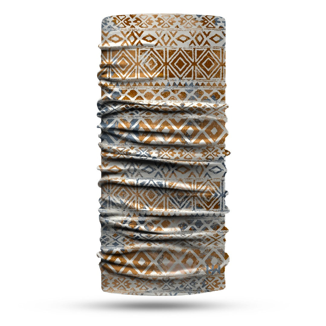 Etnik Vibes CS Desenli Neck Gaiter | Unisex Bandana Boyunluk – Modern etnik tasarım