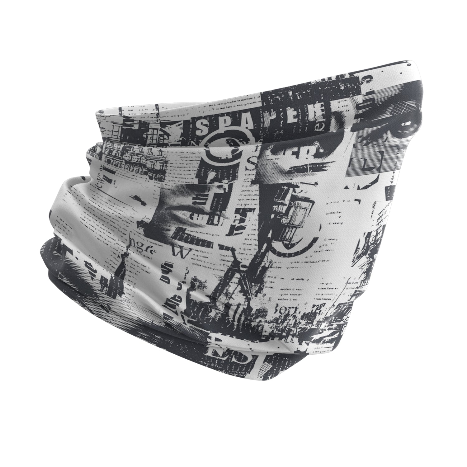 Blue Alpine Pattern Multipurpose Neck Gaiter | Unisex Outdoor Neck Gaiter Bandana