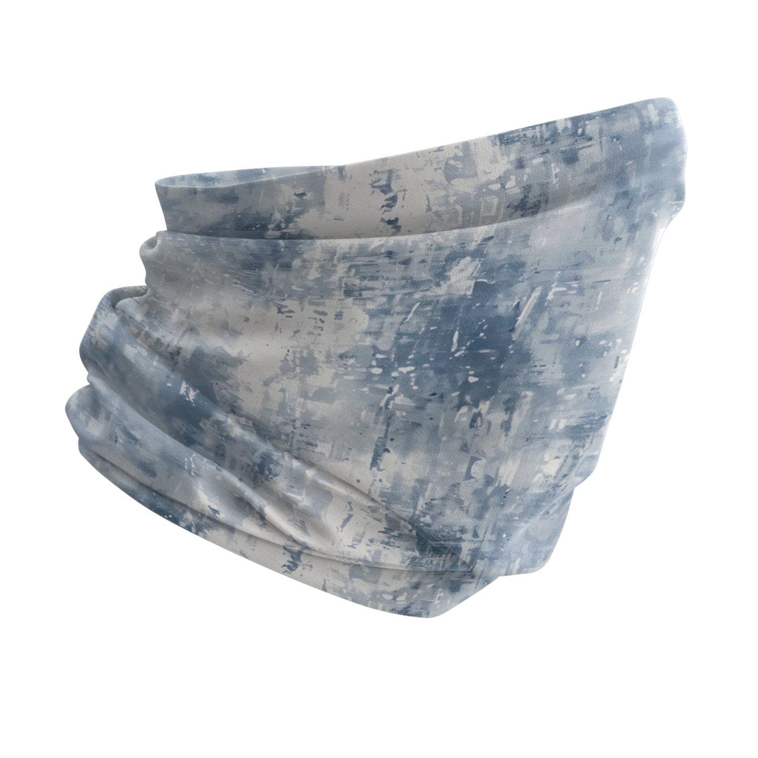 Blue Alpine Pattern Multipurpose Neck Gaiter | Unisex Outdoor Neck Gaiter Bandana