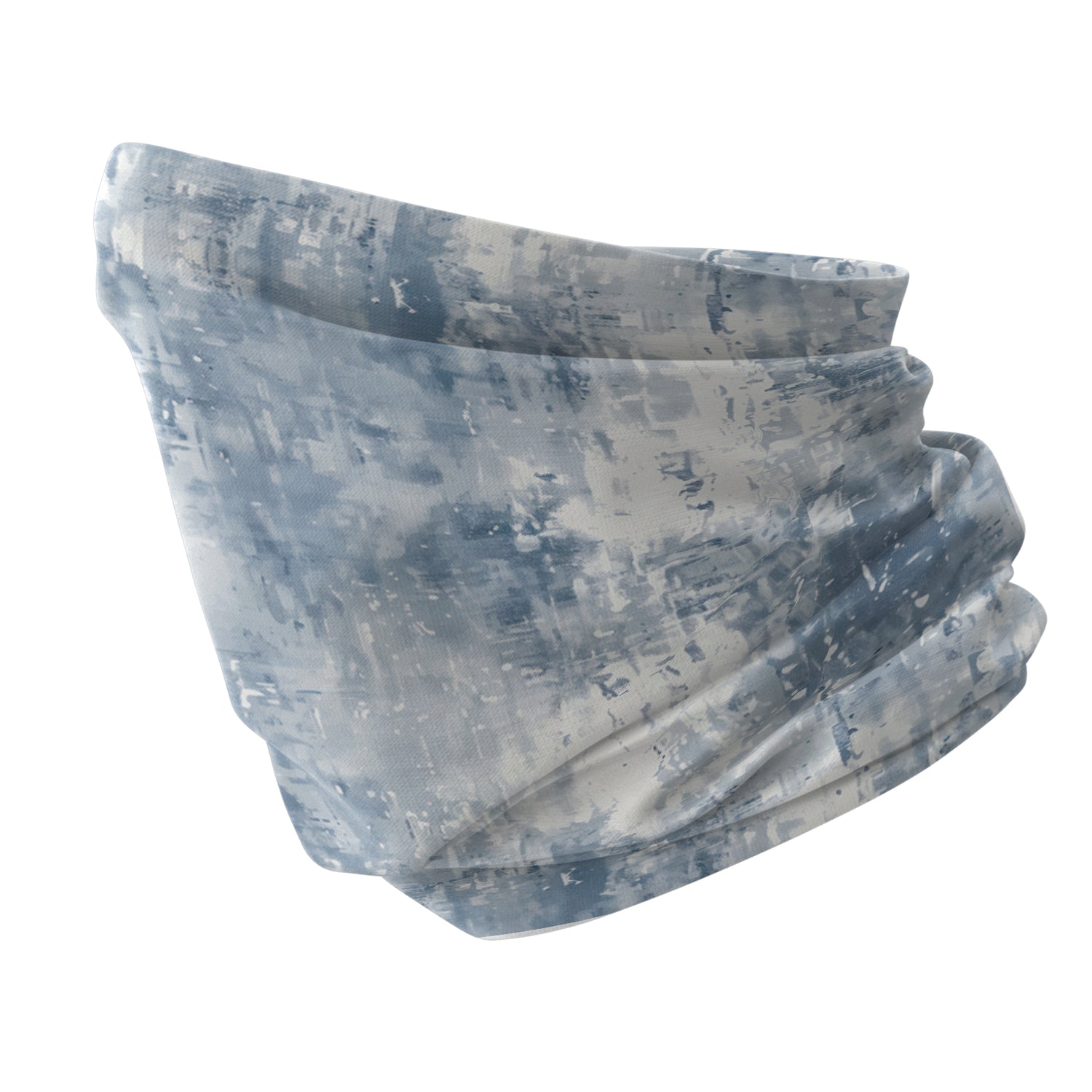 Blue Alpine Pattern Multipurpose Neck Gaiter | Unisex Outdoor Neck Gaiter Bandana