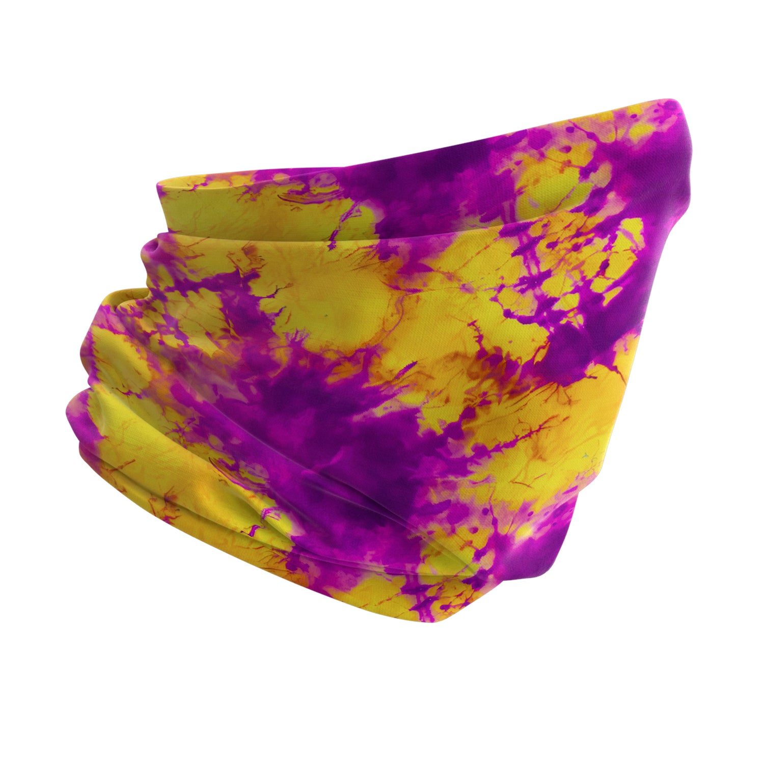 Blue Alpine Pattern Multipurpose Neck Gaiter | Unisex Outdoor Neck Gaiter Bandana