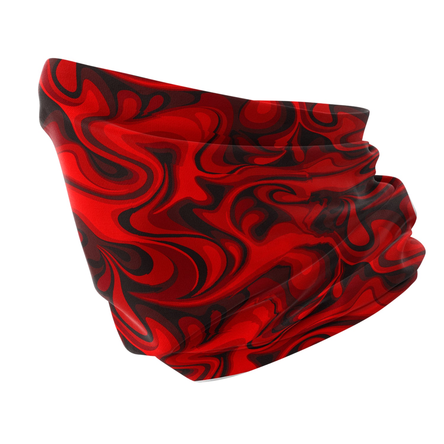 Blue Alpine Pattern Multipurpose Neck Gaiter | Unisex Outdoor Neck Gaiter Bandana