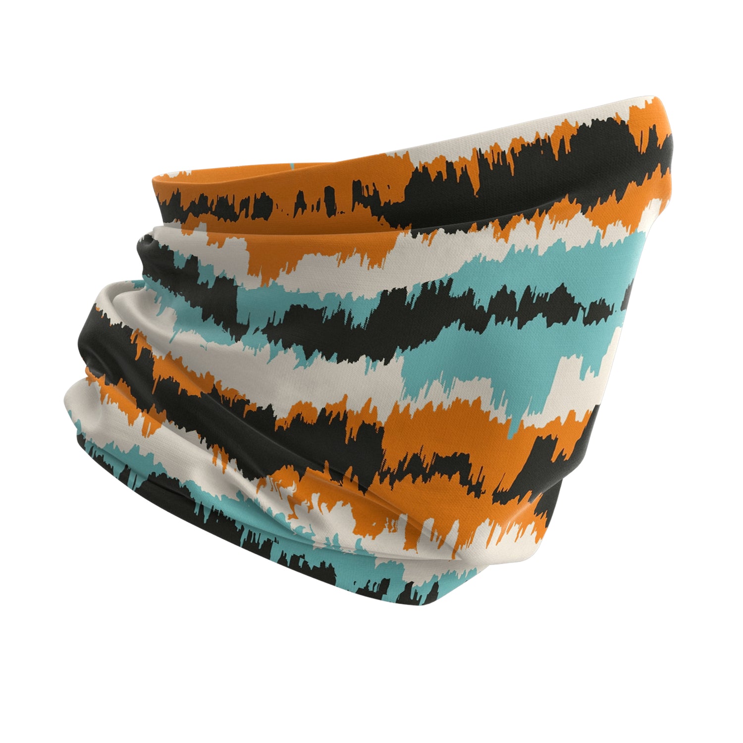 Blue Alpine Pattern Multipurpose Neck Gaiter | Unisex Outdoor Neck Gaiter Bandana