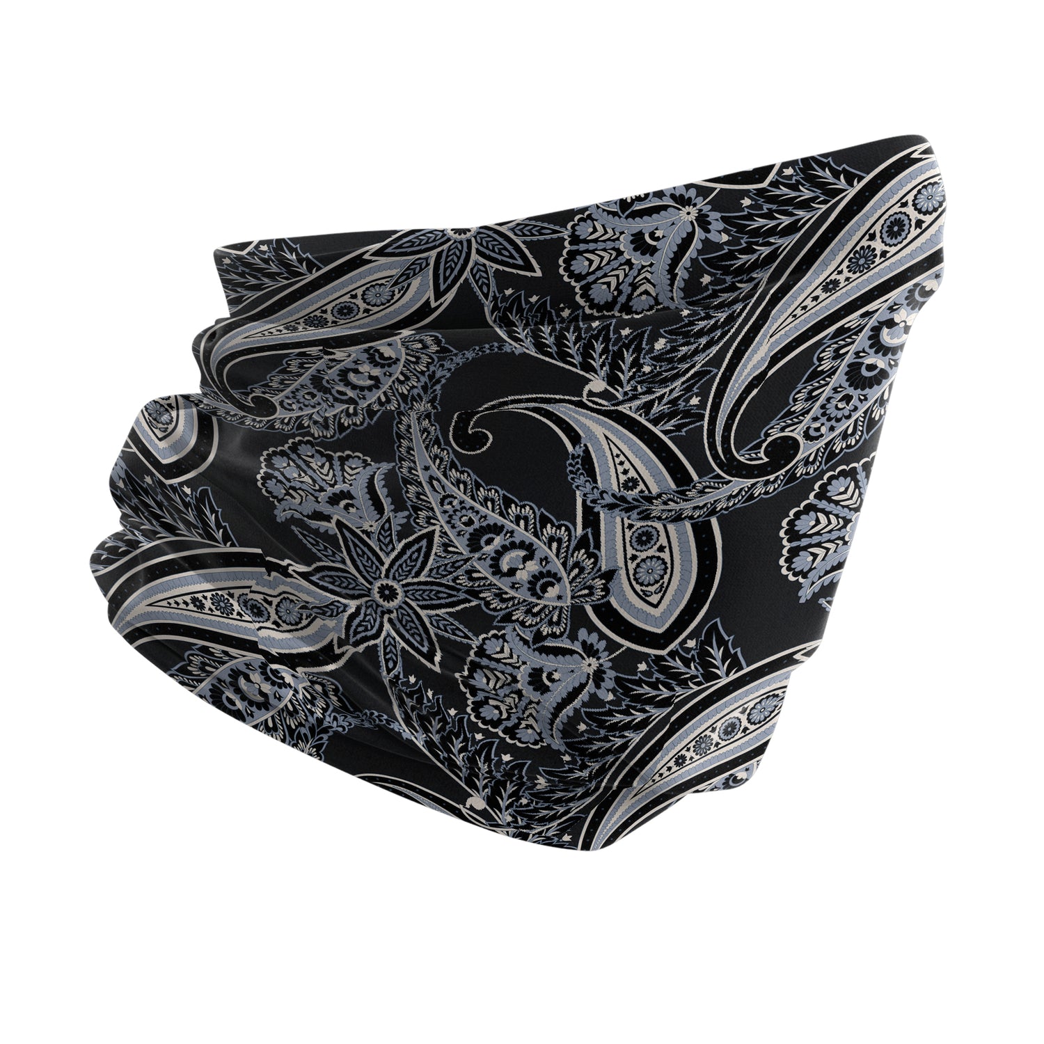 Blue Alpine Pattern Multipurpose Neck Gaiter | Unisex Outdoor Neck Gaiter Bandana
