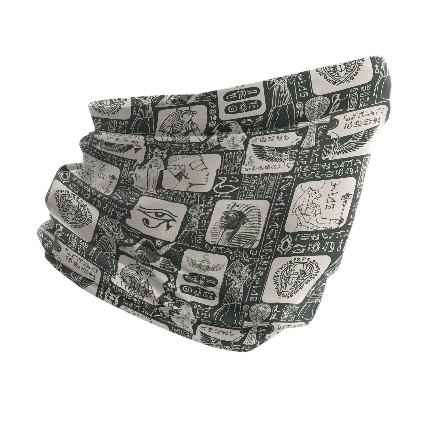Blue Alpine Pattern Multipurpose Neck Gaiter | Unisex Outdoor Neck Gaiter Bandana