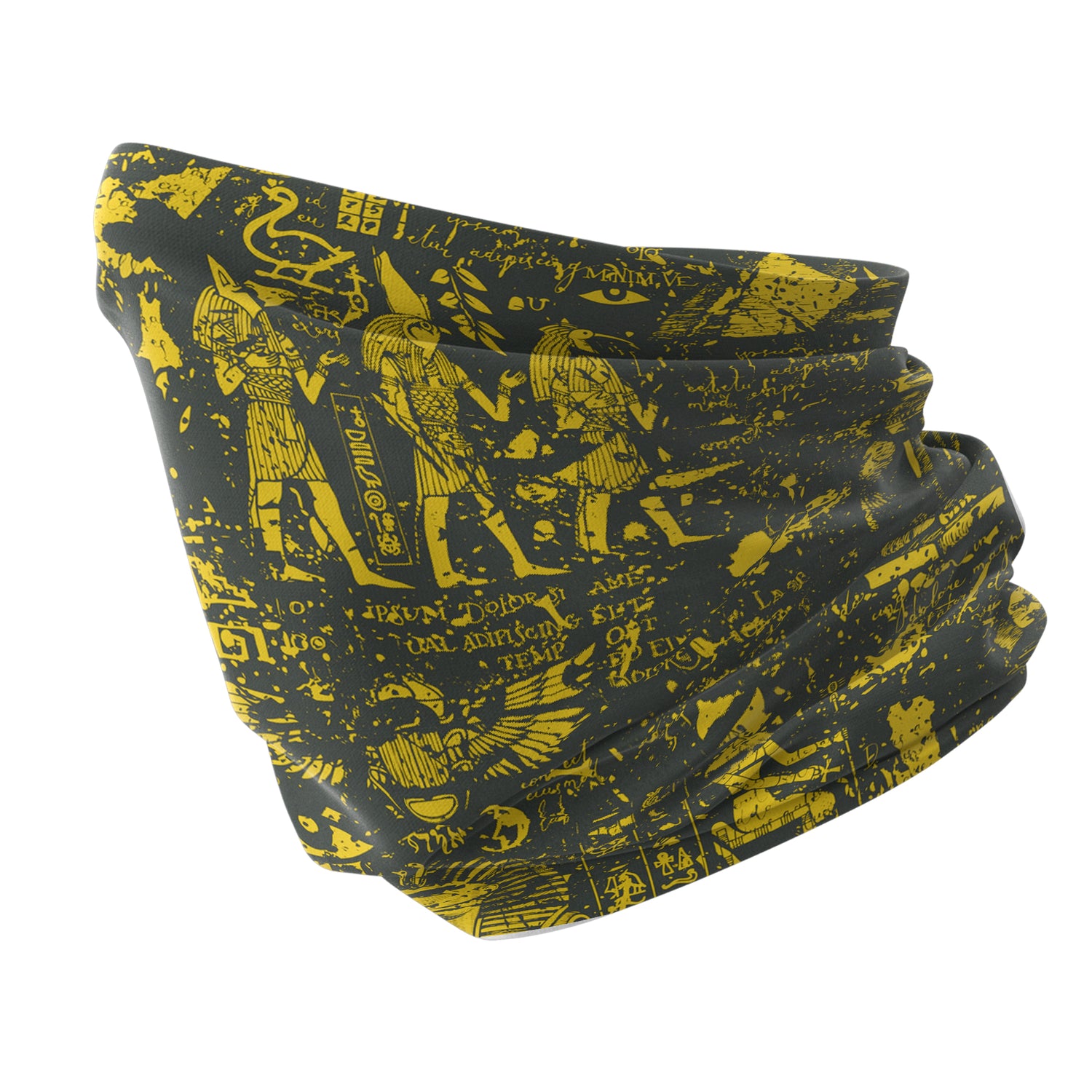 Blue Alpine Pattern Multipurpose Neck Gaiter | Unisex Outdoor Neck Gaiter Bandana