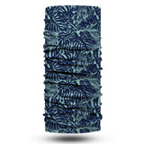 Blue Alpine Pattern Multipurpose Neck Gaiter | Unisex Outdoor Neck Gaiter Bandana