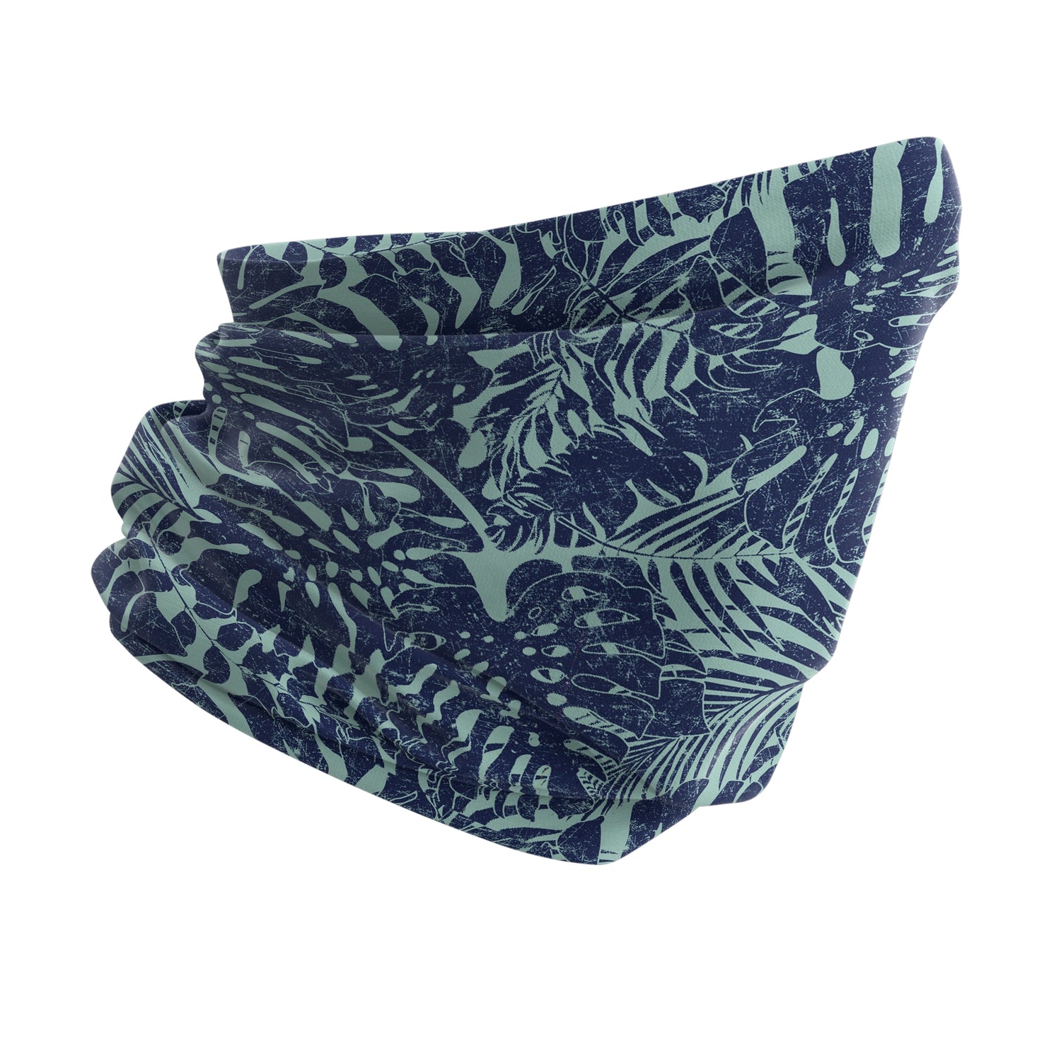 Blue Alpine Pattern Multipurpose Neck Gaiter | Unisex Outdoor Neck Gaiter Bandana