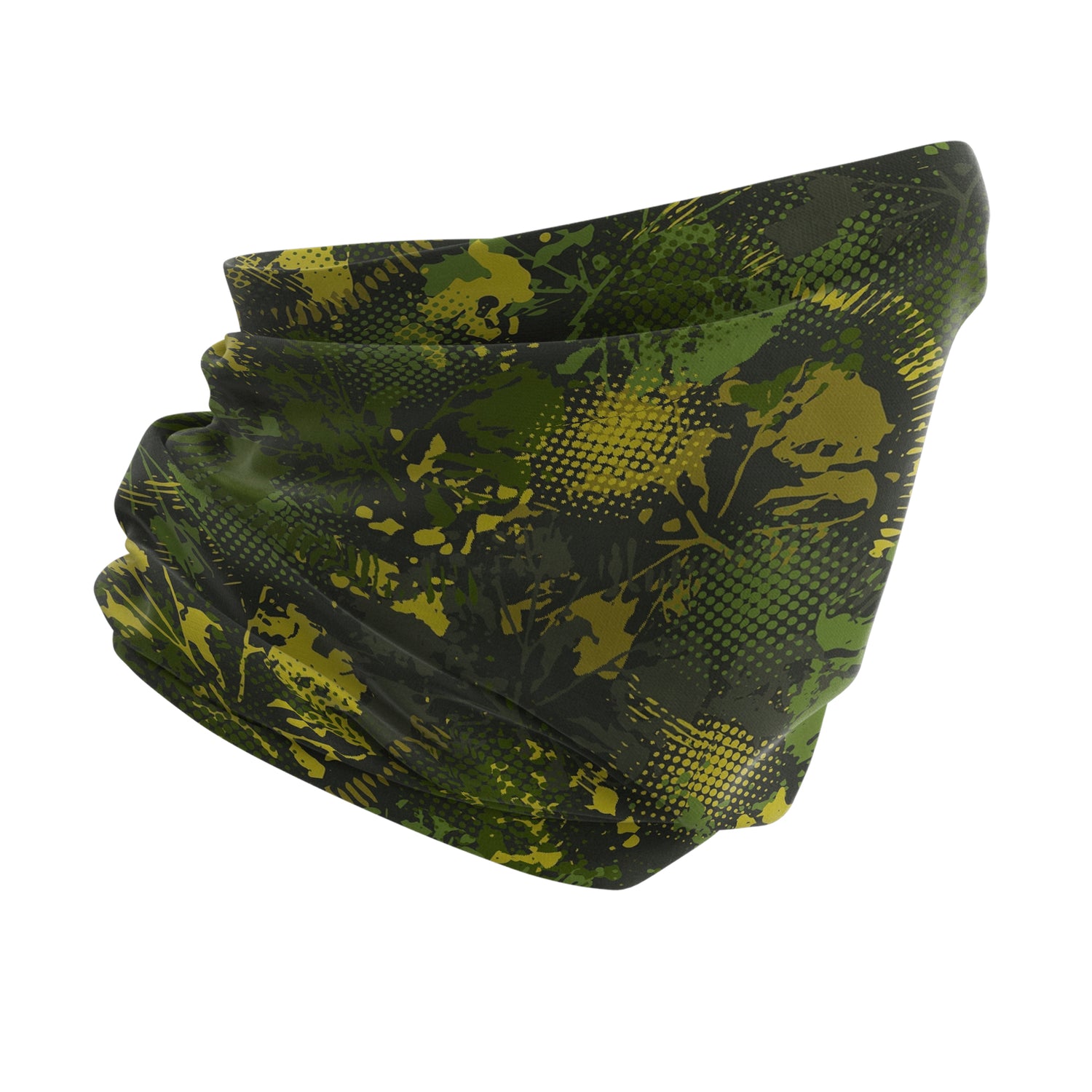 Blue Alpine Pattern Multipurpose Neck Gaiter | Unisex Outdoor Neck Gaiter Bandana