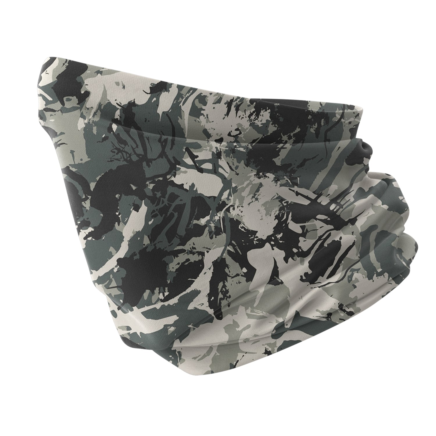 Blue Alpine Pattern Multipurpose Neck Gaiter | Unisex Outdoor Neck Gaiter Bandana