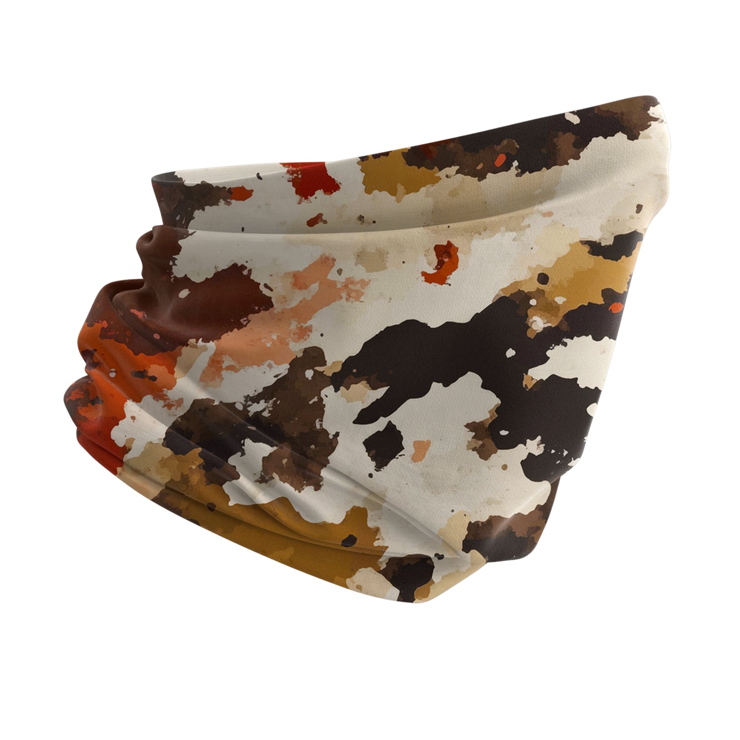 Blue Alpine Pattern Multipurpose Neck Gaiter | Unisex Outdoor Neck Gaiter Bandana