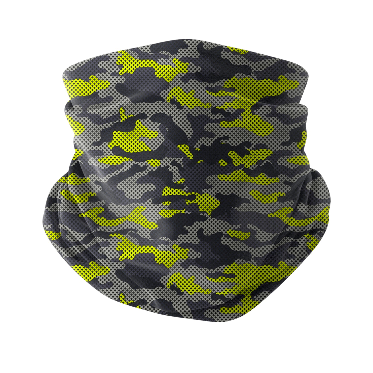 Blue Alpine Pattern Multipurpose Neck Gaiter | Unisex Outdoor Neck Gaiter Bandana