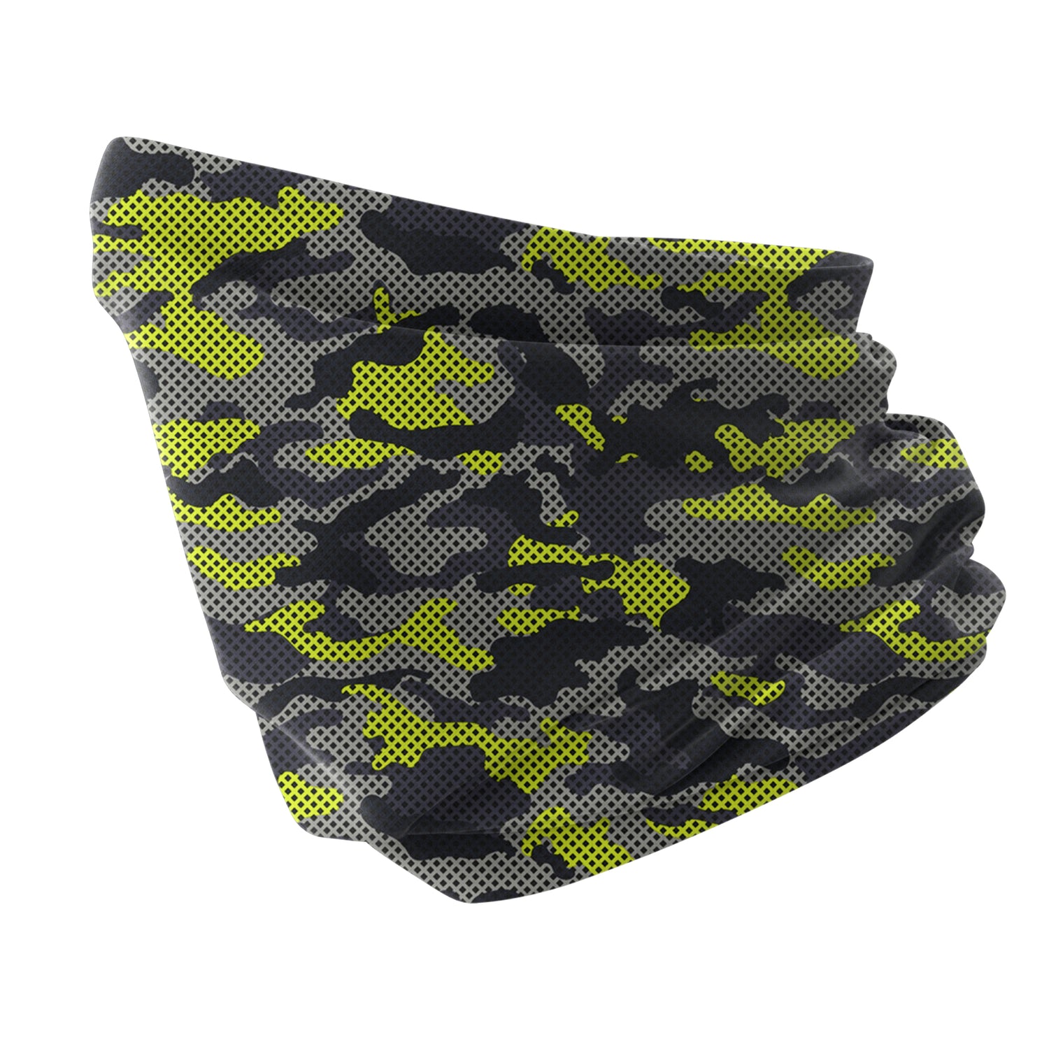 Blue Alpine Pattern Multipurpose Neck Gaiter | Unisex Outdoor Neck Gaiter Bandana