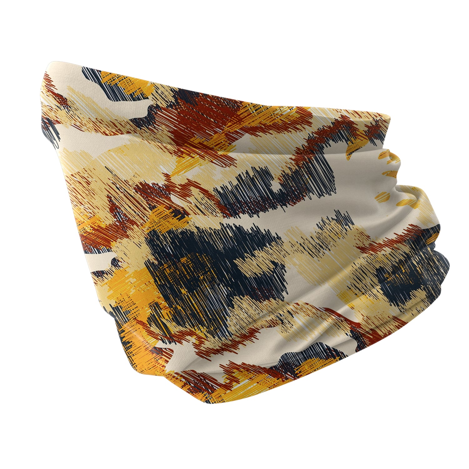Blue Alpine Pattern Multipurpose Neck Gaiter | Unisex Outdoor Neck Gaiter Bandana