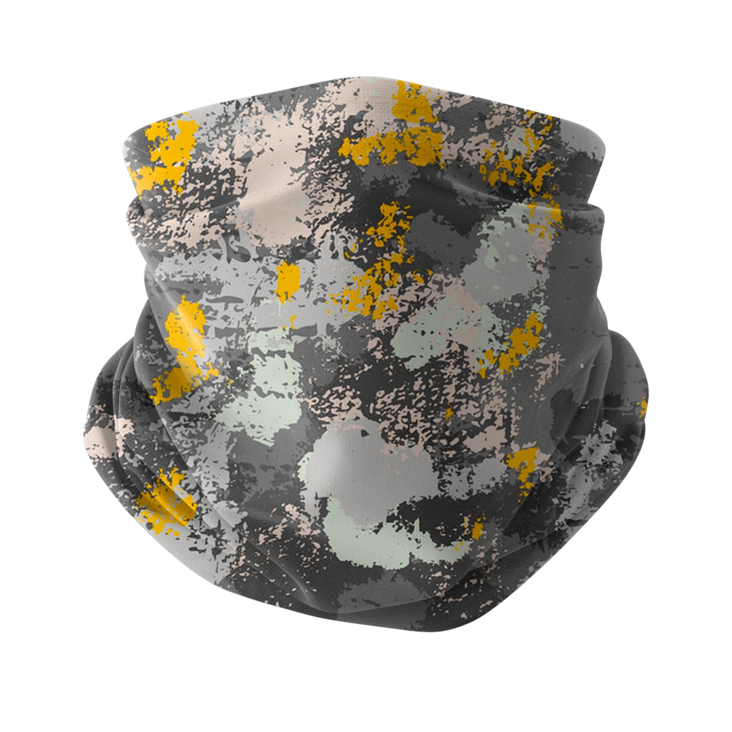 Blue Alpine Pattern Multipurpose Neck Gaiter | Unisex Outdoor Neck Gaiter Bandana