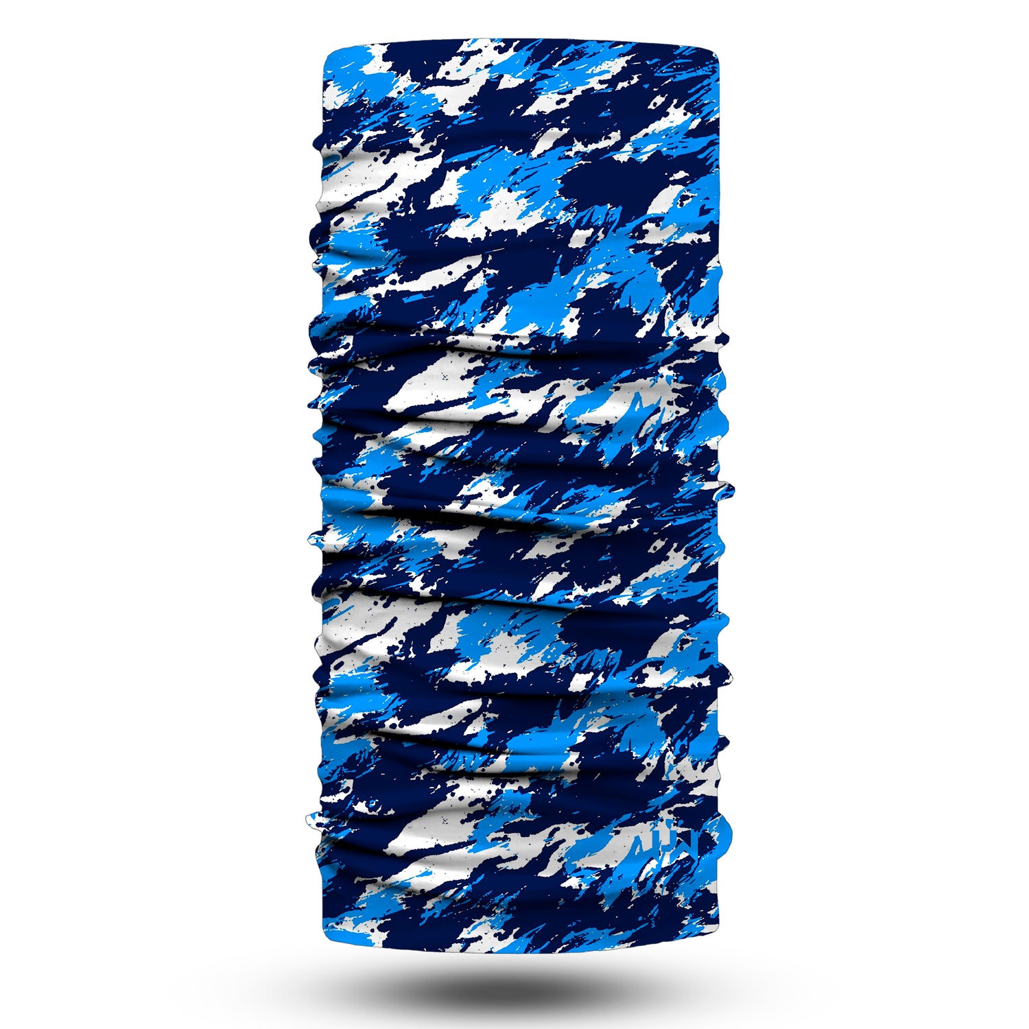 Blue Alpine Pattern Multipurpose Neck Gaiter | Unisex Outdoor Neck Gaiter Bandana