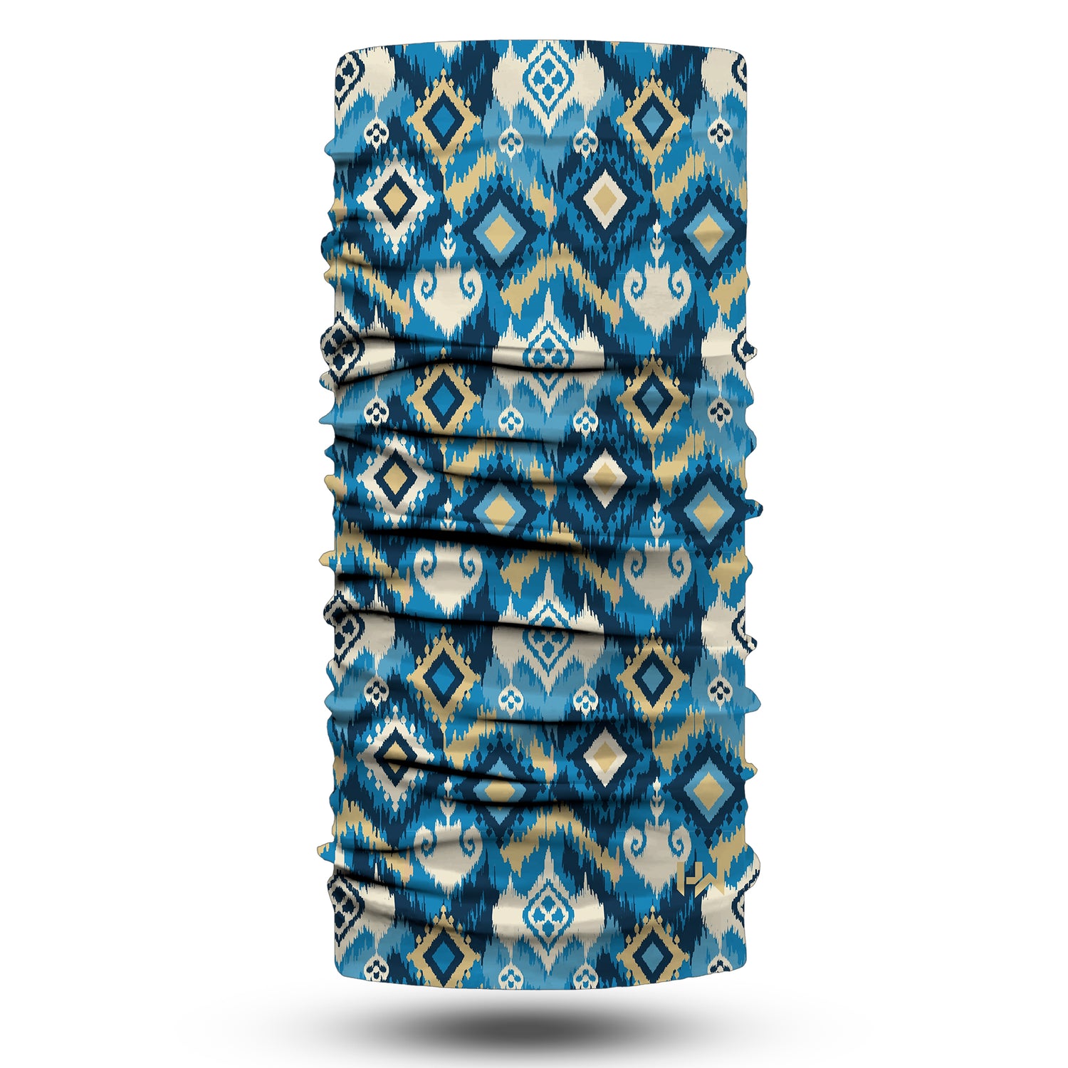 Blue Alpine Pattern Multipurpose Neck Gaiter | Unisex Outdoor Neck Gaiter Bandana