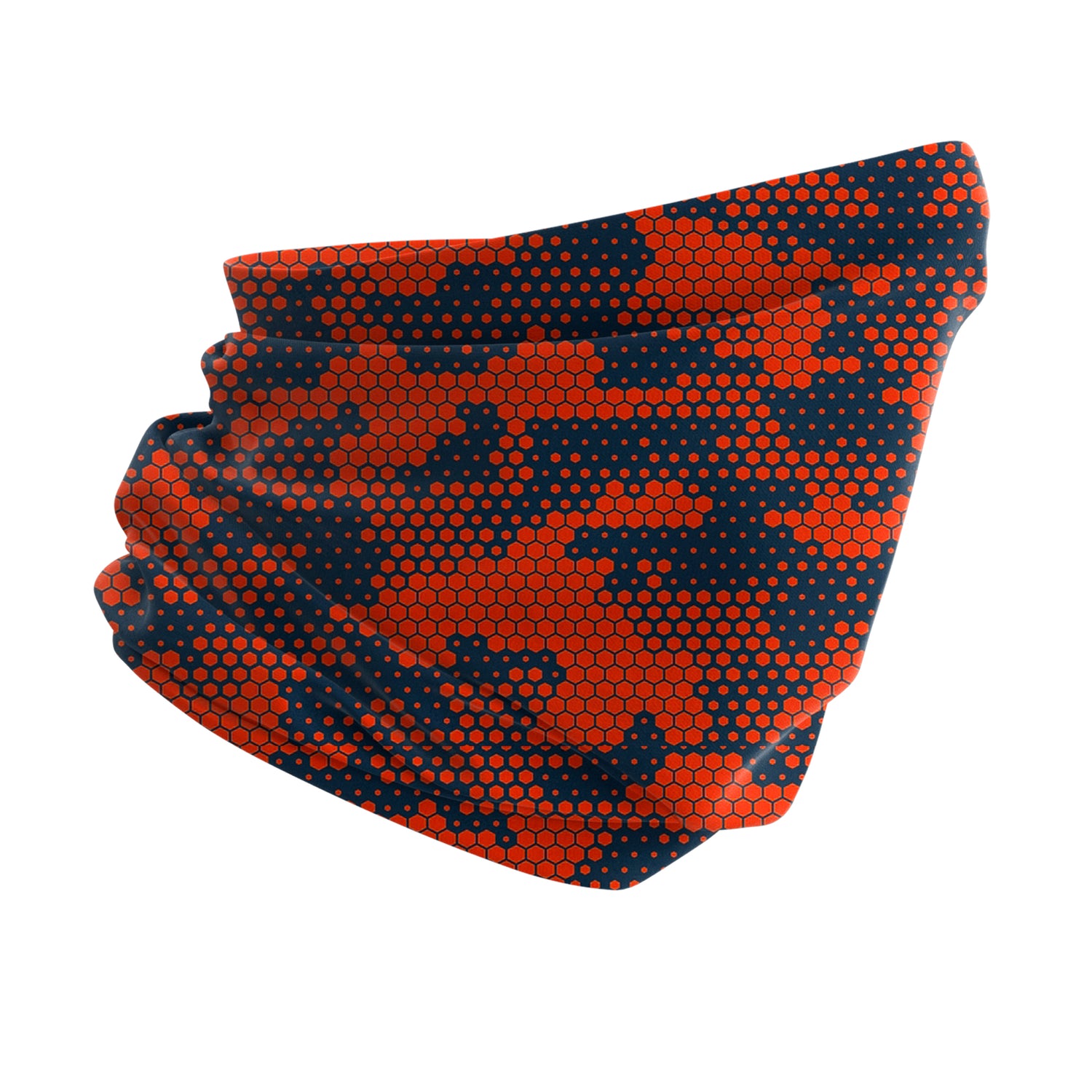Blue Alpine Pattern Multipurpose Neck Gaiter | Unisex Outdoor Neck Gaiter Bandana