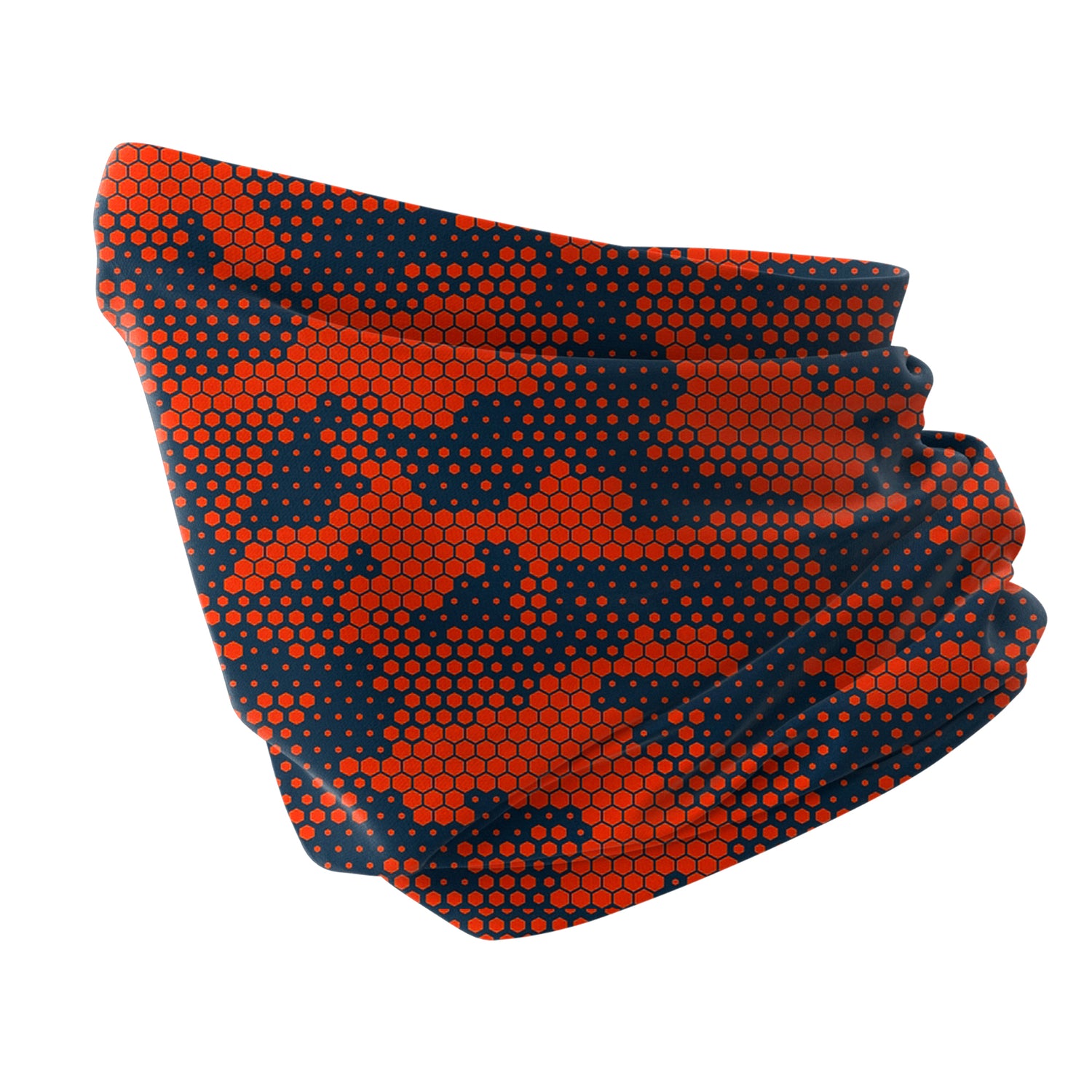 Blue Alpine Pattern Multipurpose Neck Gaiter | Unisex Outdoor Neck Gaiter Bandana