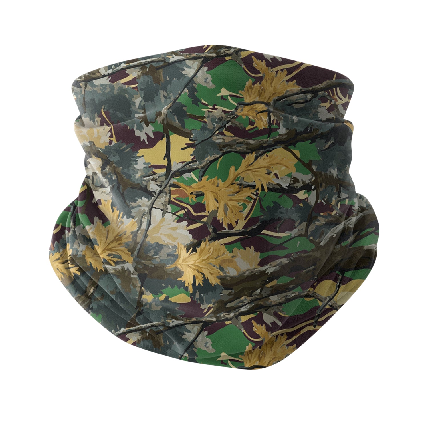 Blue Alpine Pattern Multipurpose Neck Gaiter | Unisex Outdoor Neck Gaiter Bandana