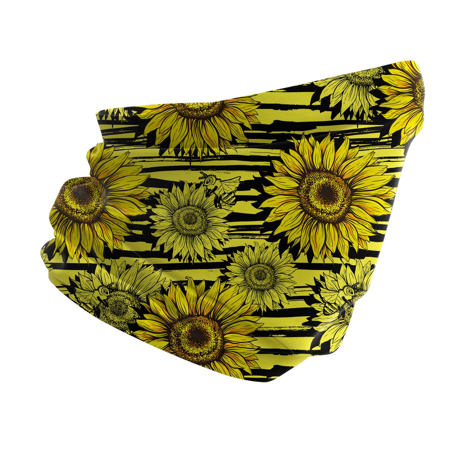 Blue Alpine Pattern Multipurpose Neck Gaiter | Unisex Outdoor Neck Gaiter Bandana