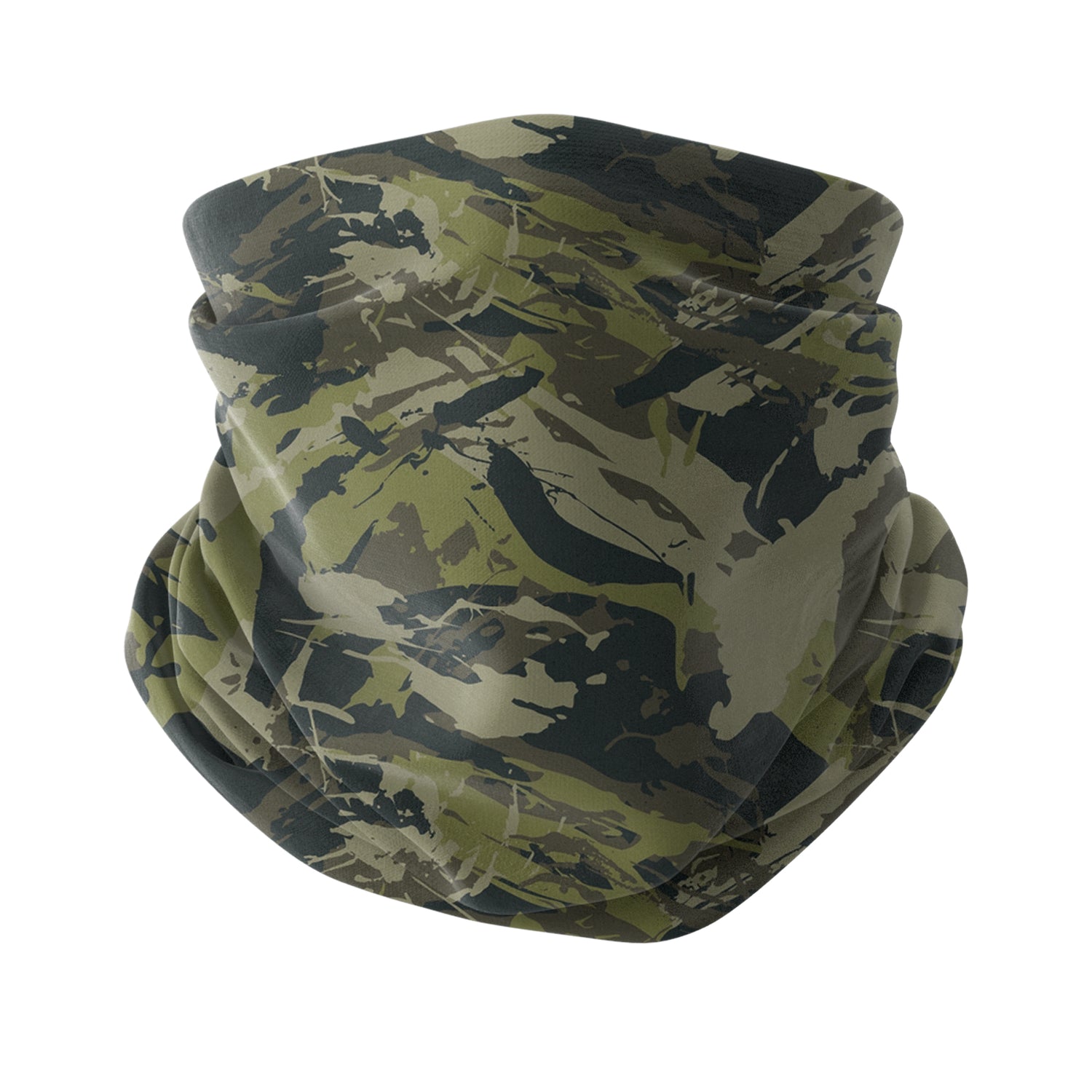 Blue Alpine Pattern Multipurpose Neck Gaiter | Unisex Outdoor Neck Gaiter Bandana