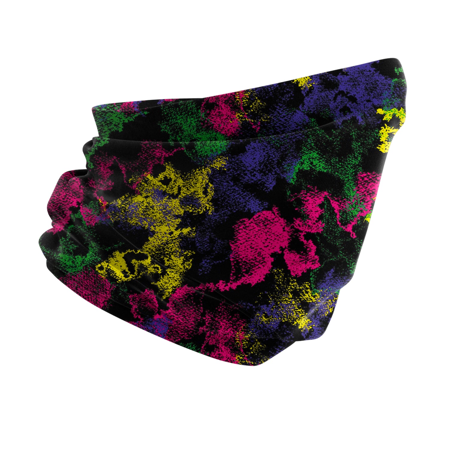 Blue Alpine Pattern Multipurpose Neck Gaiter | Unisex Outdoor Neck Gaiter Bandana