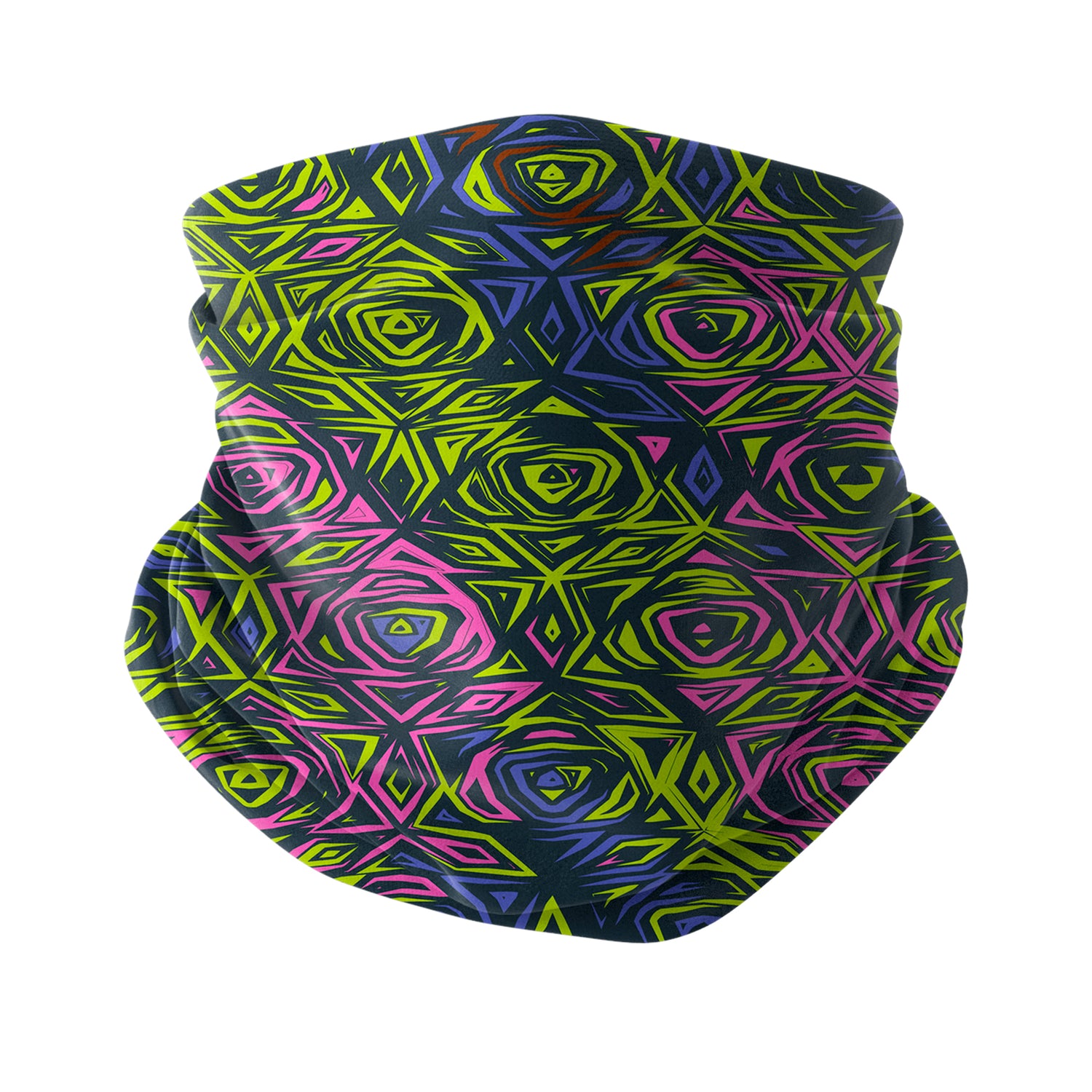 Crimson Flow Neck Gaiter – Red Motion Series Unisex Bandana Boyunluk