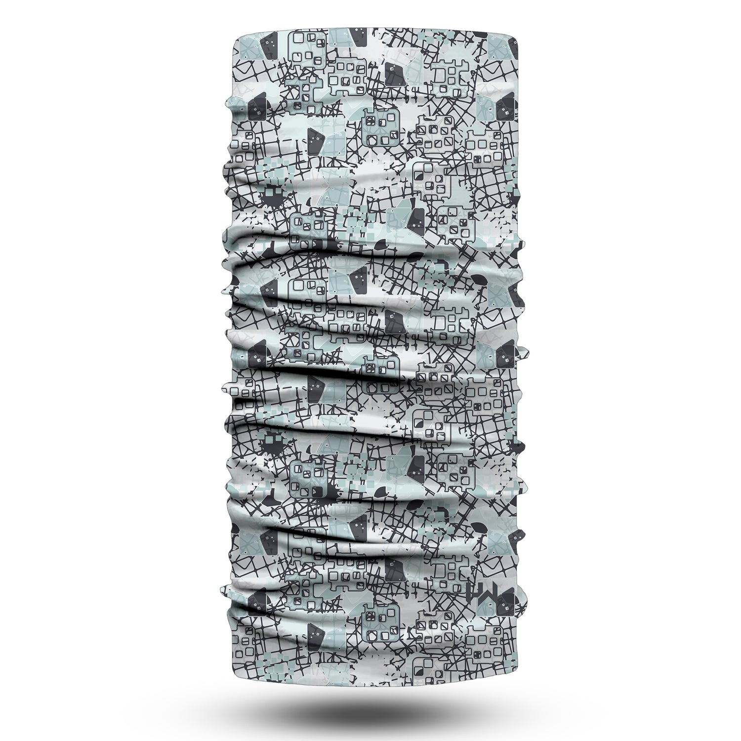 GeoFlow Neck Gaiter – Geometric Flow Series Unisex Bandana Boyunluk