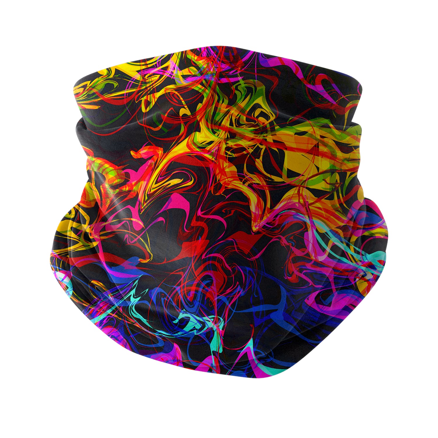 Storm Line Geo Neck Gaiter – Dynamic Line Series Unisex Bandana Boyunluk