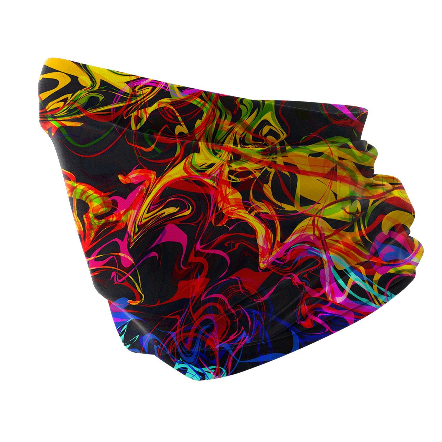 Storm Line Geo Neck Gaiter – Dynamic Line Series Unisex Bandana Boyunluk