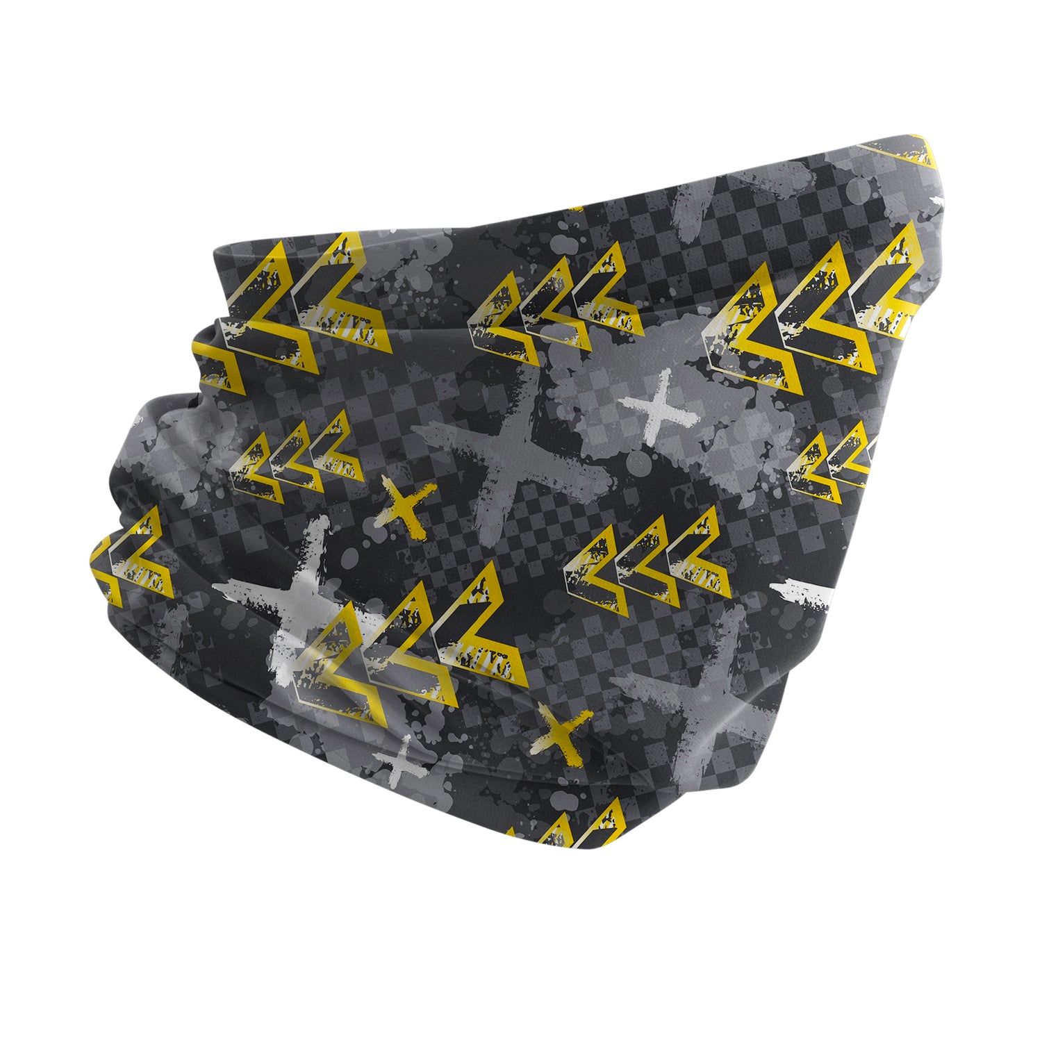 Linear Edge Neck Gaiter – Sharp Line Series Unisex Bandana Boyunluk