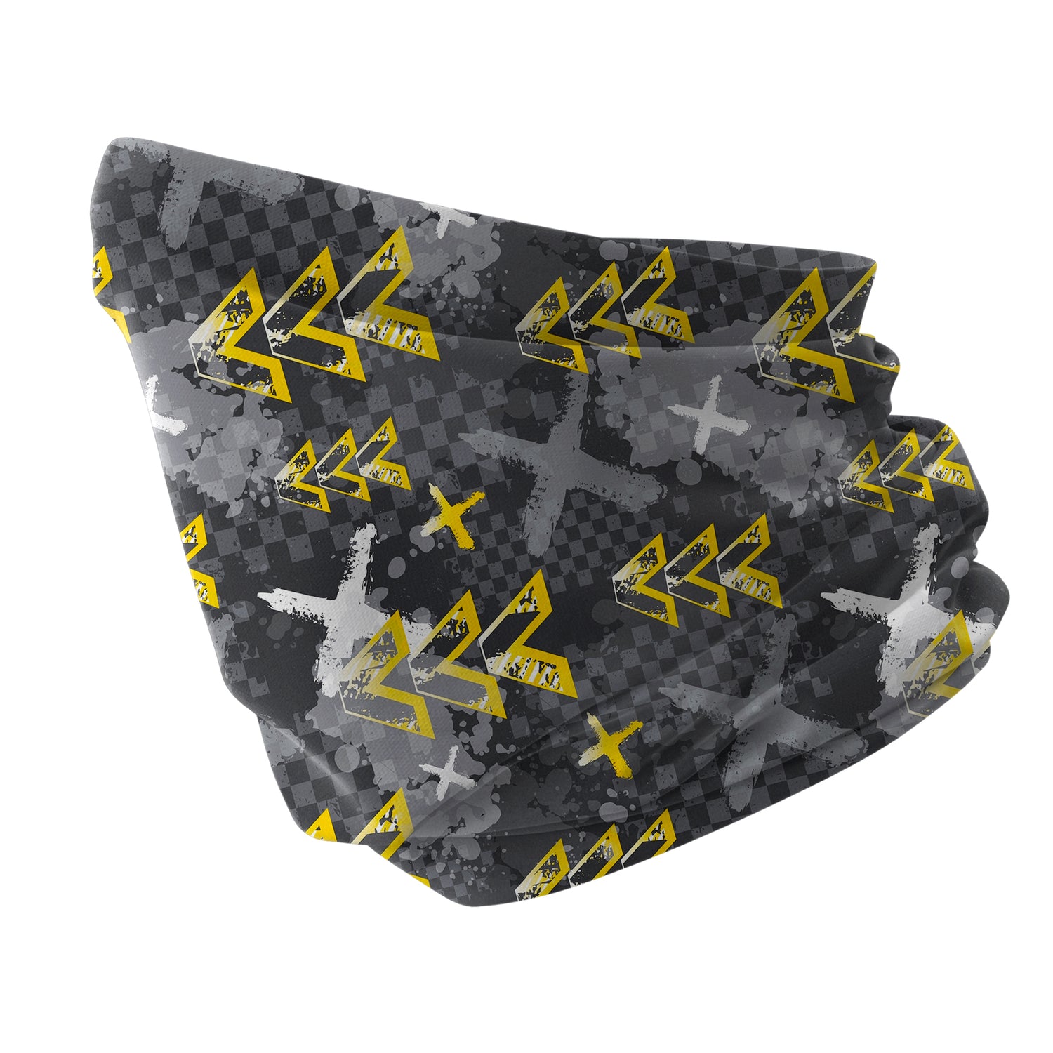 Linear Edge Neck Gaiter – Sharp Line Series Unisex Bandana Boyunluk