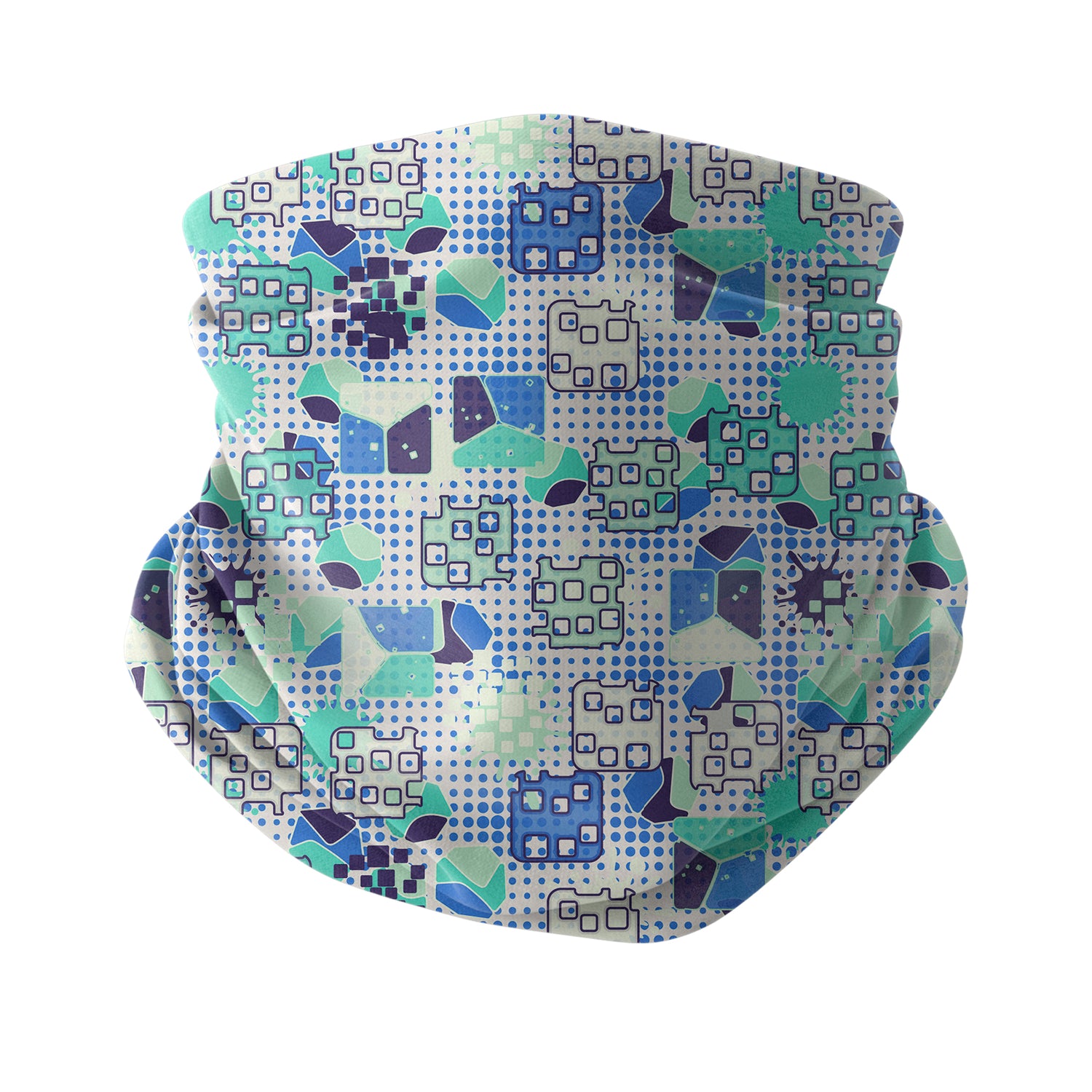 Ethnic Flow Power Neck Gaiter – Tribal Energy Series Unisex Bandana Boyunluk