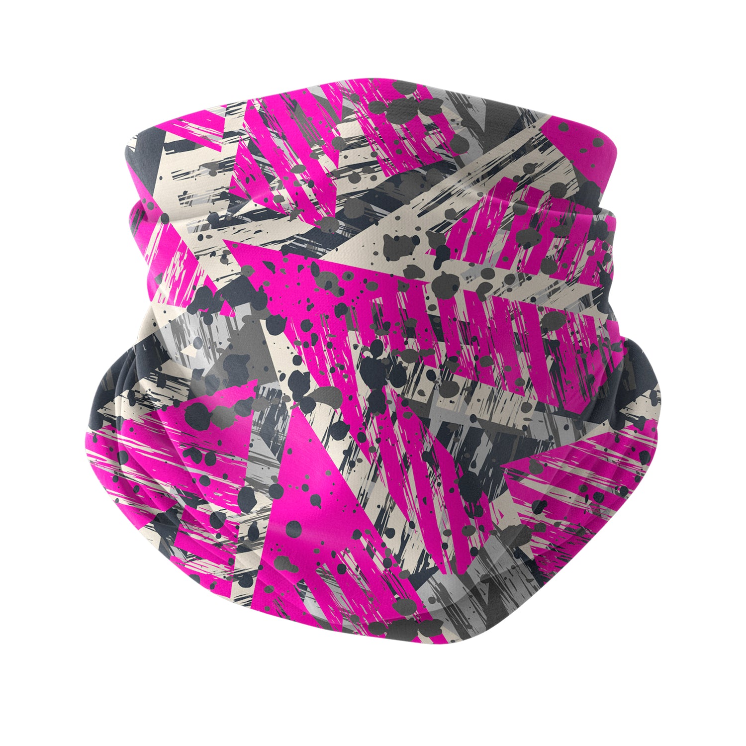 Blue Alpine Pattern Multipurpose Neck Gaiter | Unisex Outdoor Neck Gaiter Bandana