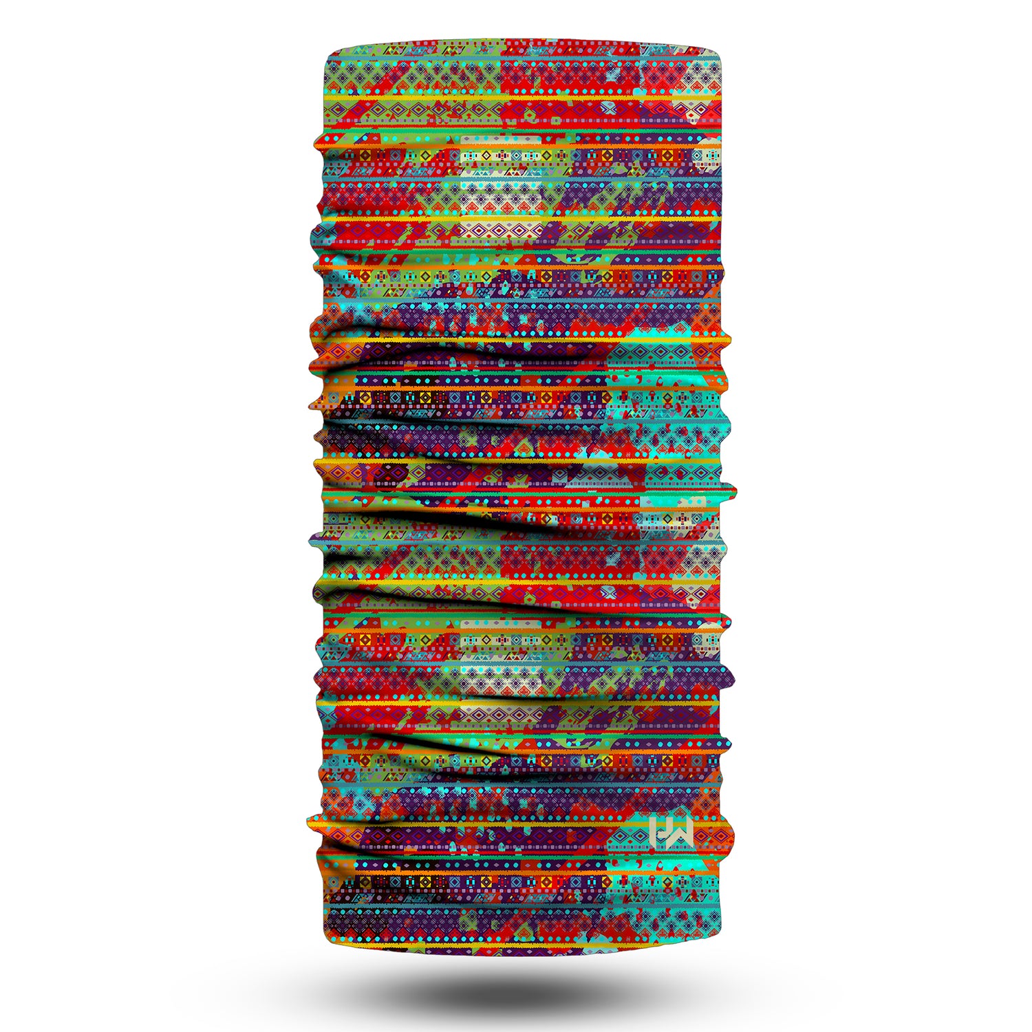 Amber Wave Neck Gaiter – Warm Tone Series Unisex Bandana Boyunluk