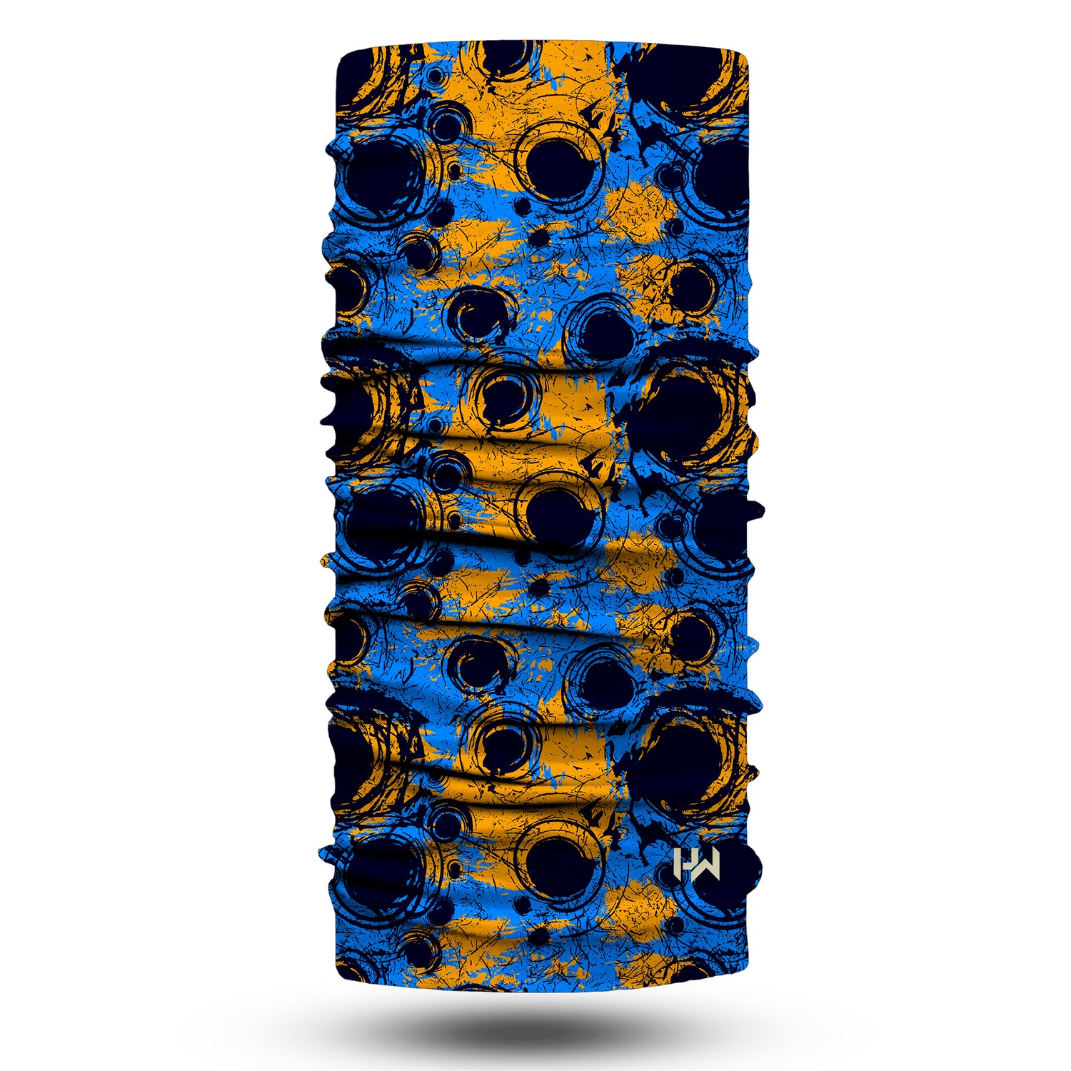 Blue Alpine Pattern Multipurpose Neck Gaiter | Unisex Outdoor Neck Gaiter Bandana