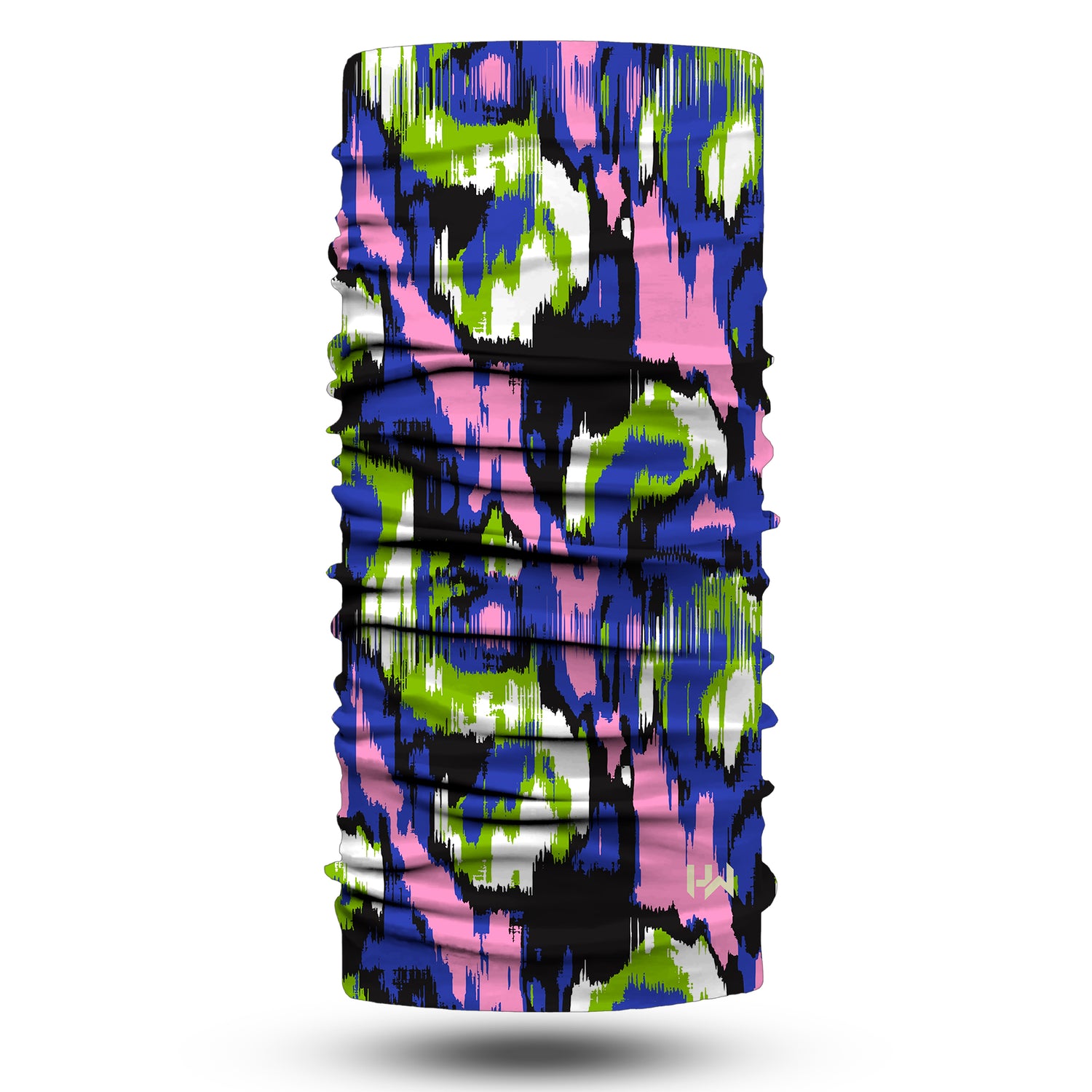 Blue Alpine Pattern Multipurpose Neck Gaiter | Unisex Outdoor Neck Gaiter Bandana