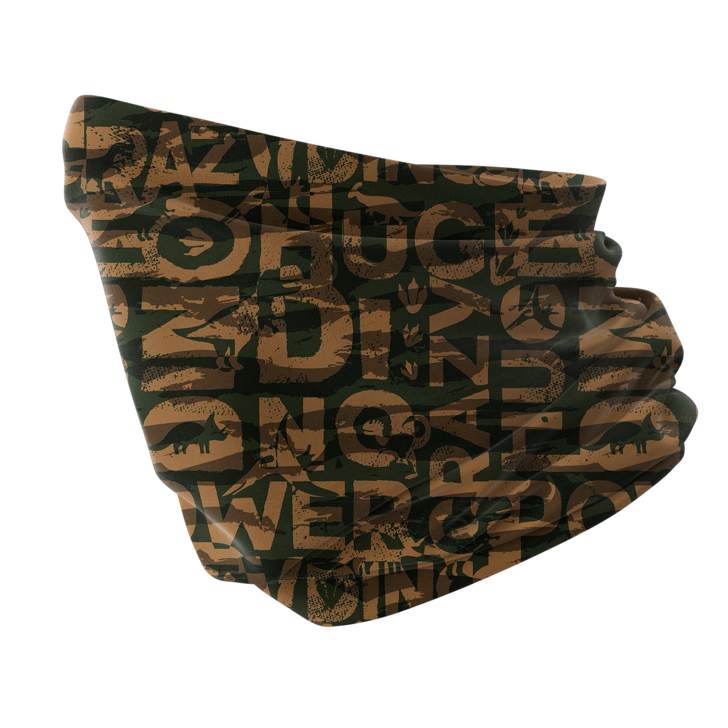 Blue Alpine Pattern Multipurpose Neck Gaiter | Unisex Outdoor Neck Gaiter Bandana
