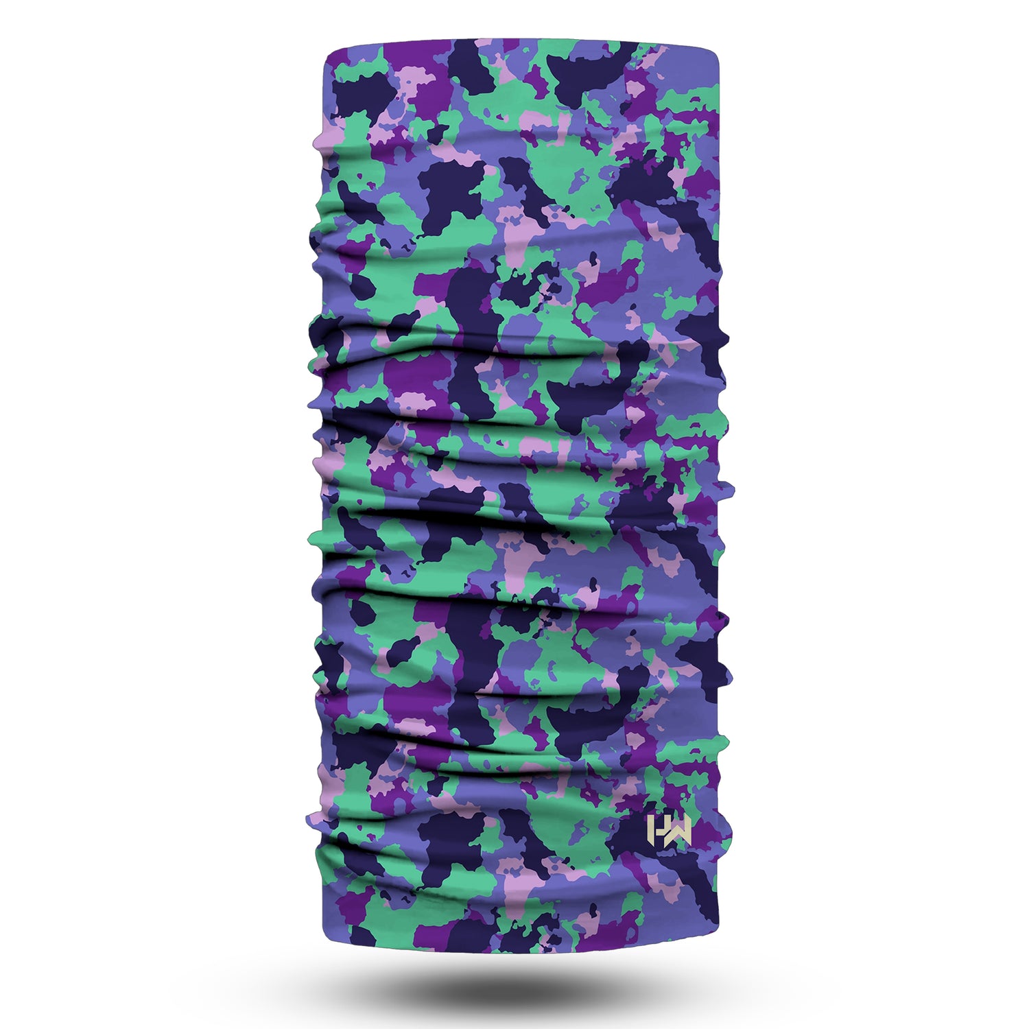 Blue Alpine Pattern Multipurpose Neck Gaiter | Unisex Outdoor Neck Gaiter Bandana