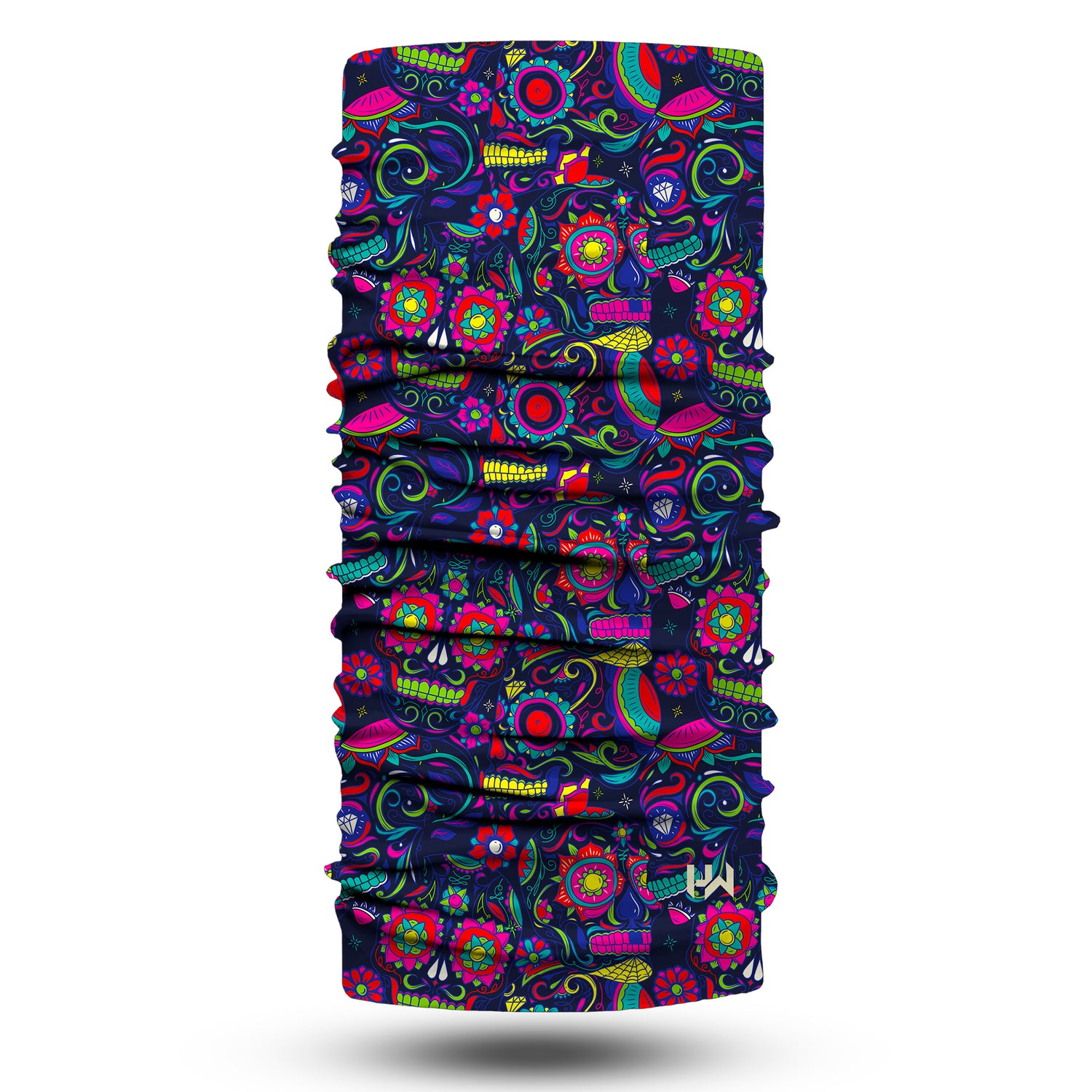 Blue Alpine Pattern Multipurpose Neck Gaiter | Unisex Outdoor Neck Gaiter Bandana