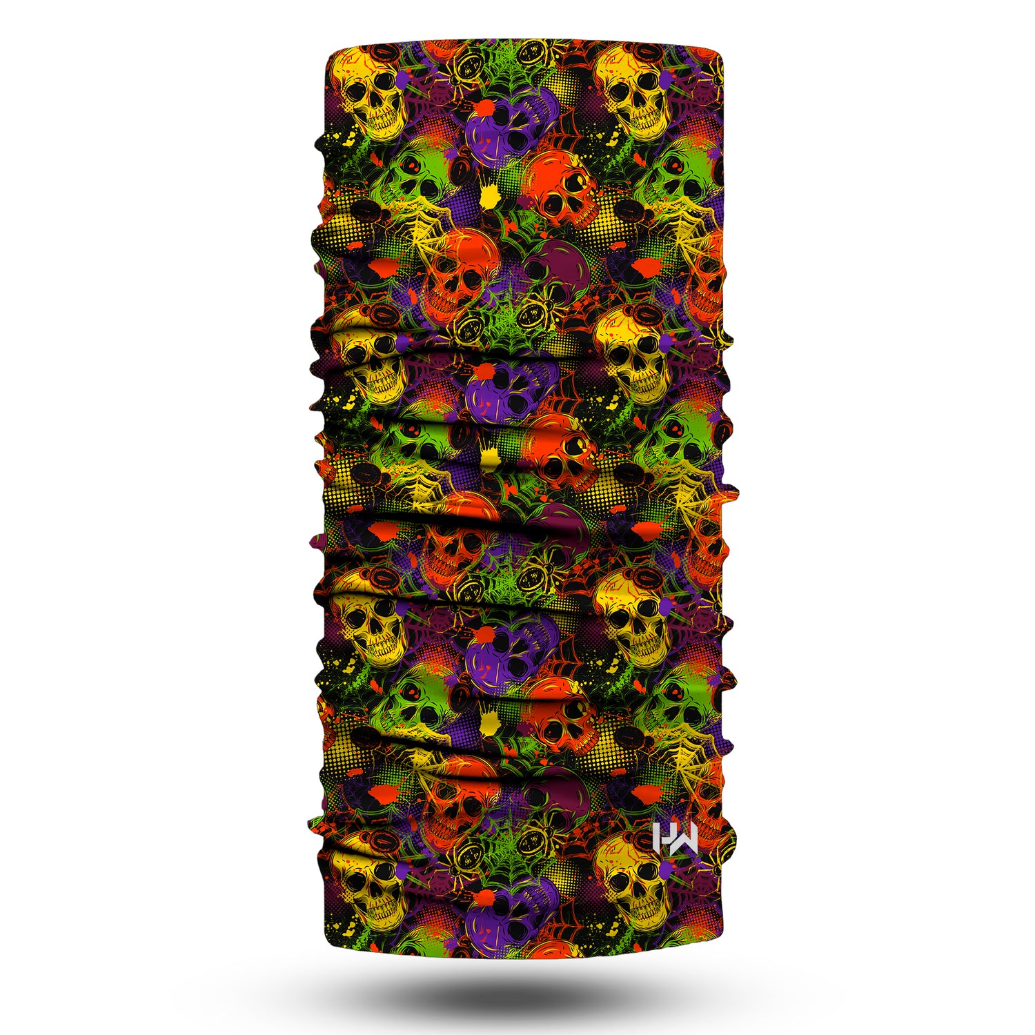 Blue Alpine Pattern Multipurpose Neck Gaiter | Unisex Outdoor Neck Gaiter Bandana