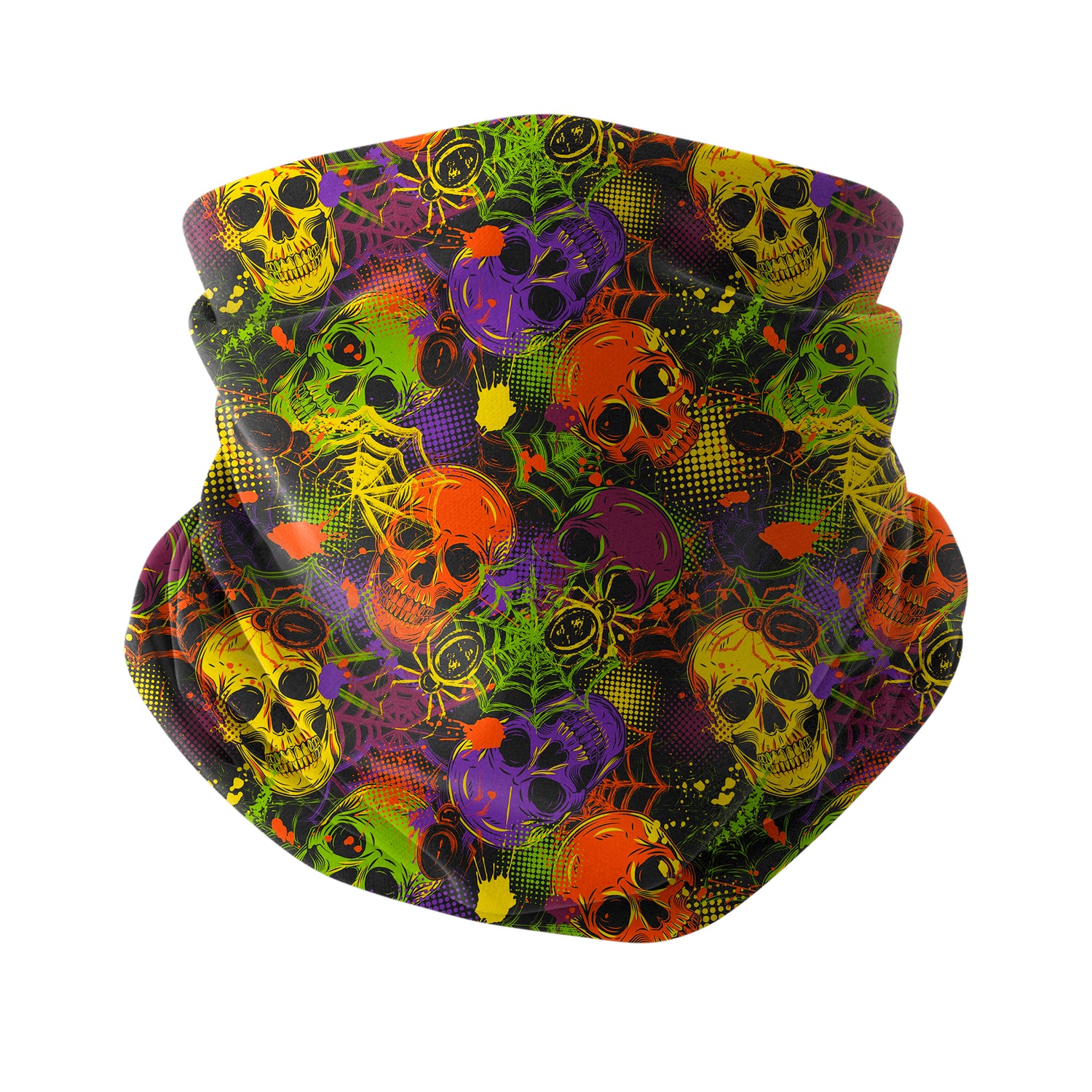 Blue Alpine Pattern Multipurpose Neck Gaiter | Unisex Outdoor Neck Gaiter Bandana