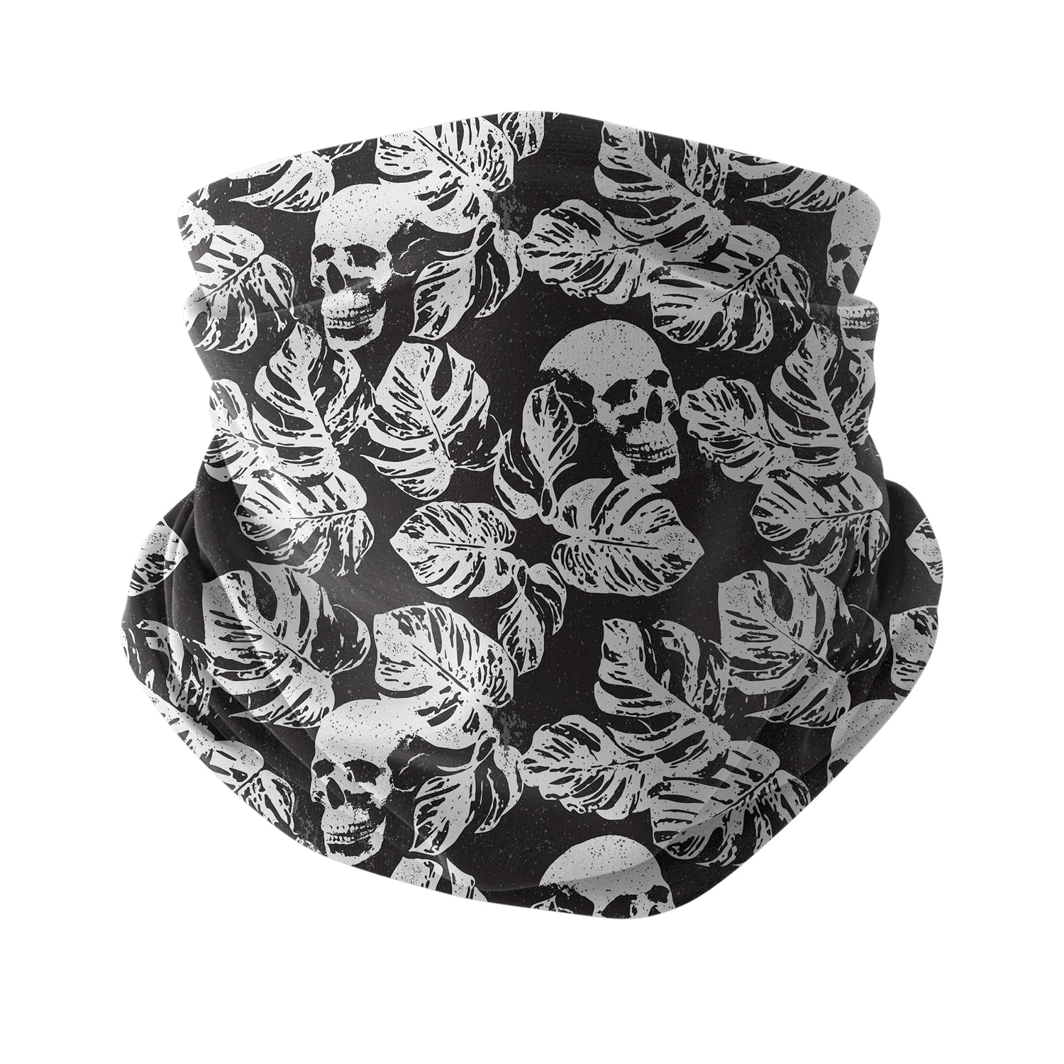 Blue Alpine Pattern Multipurpose Neck Gaiter | Unisex Outdoor Neck Gaiter Bandana