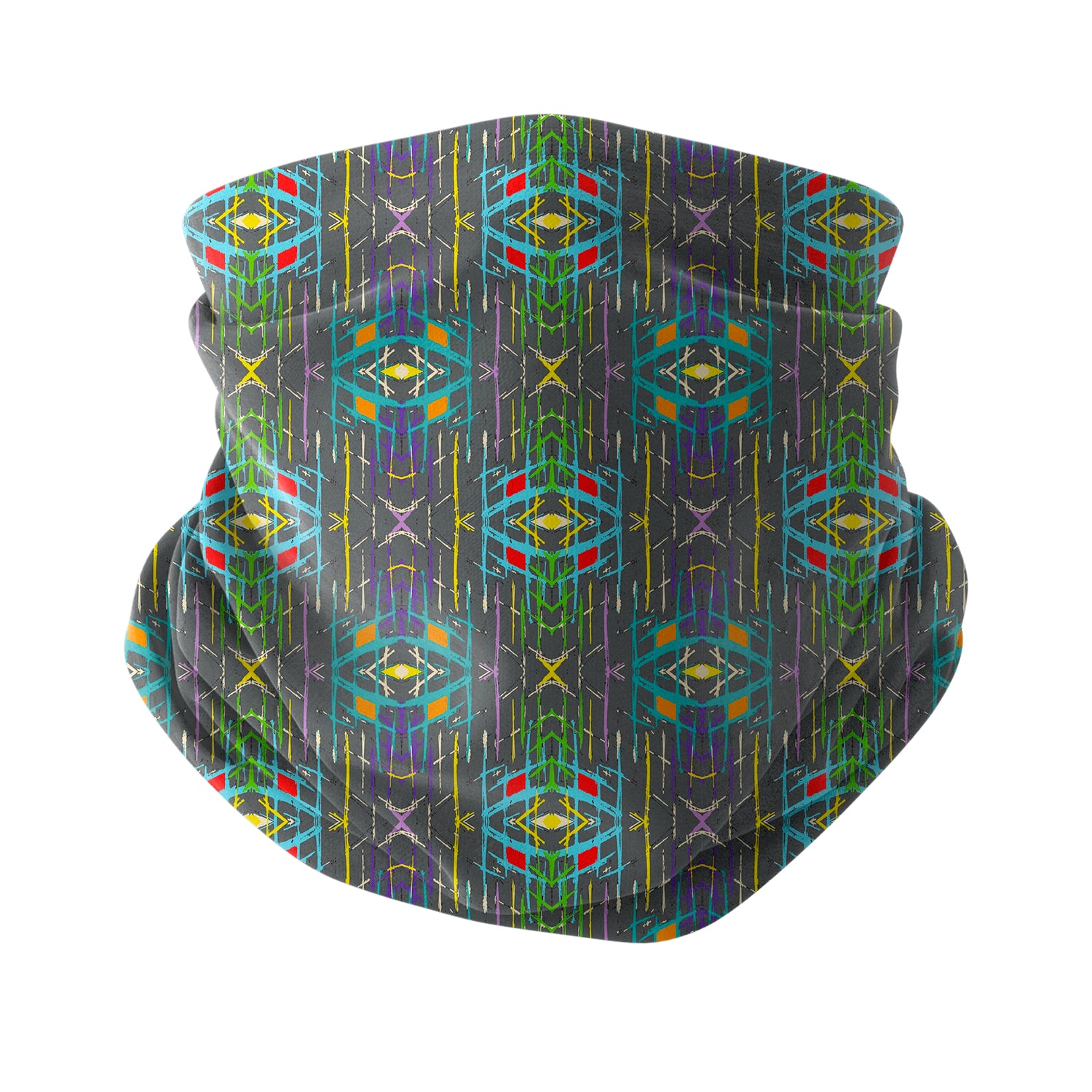 Bohemian Power Neck Gaiter – Boho Energy Series Unisex Bandana Boyunluk