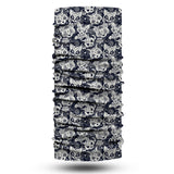 Blue Alpine Pattern Multipurpose Neck Gaiter | Unisex Outdoor Neck Gaiter Bandana