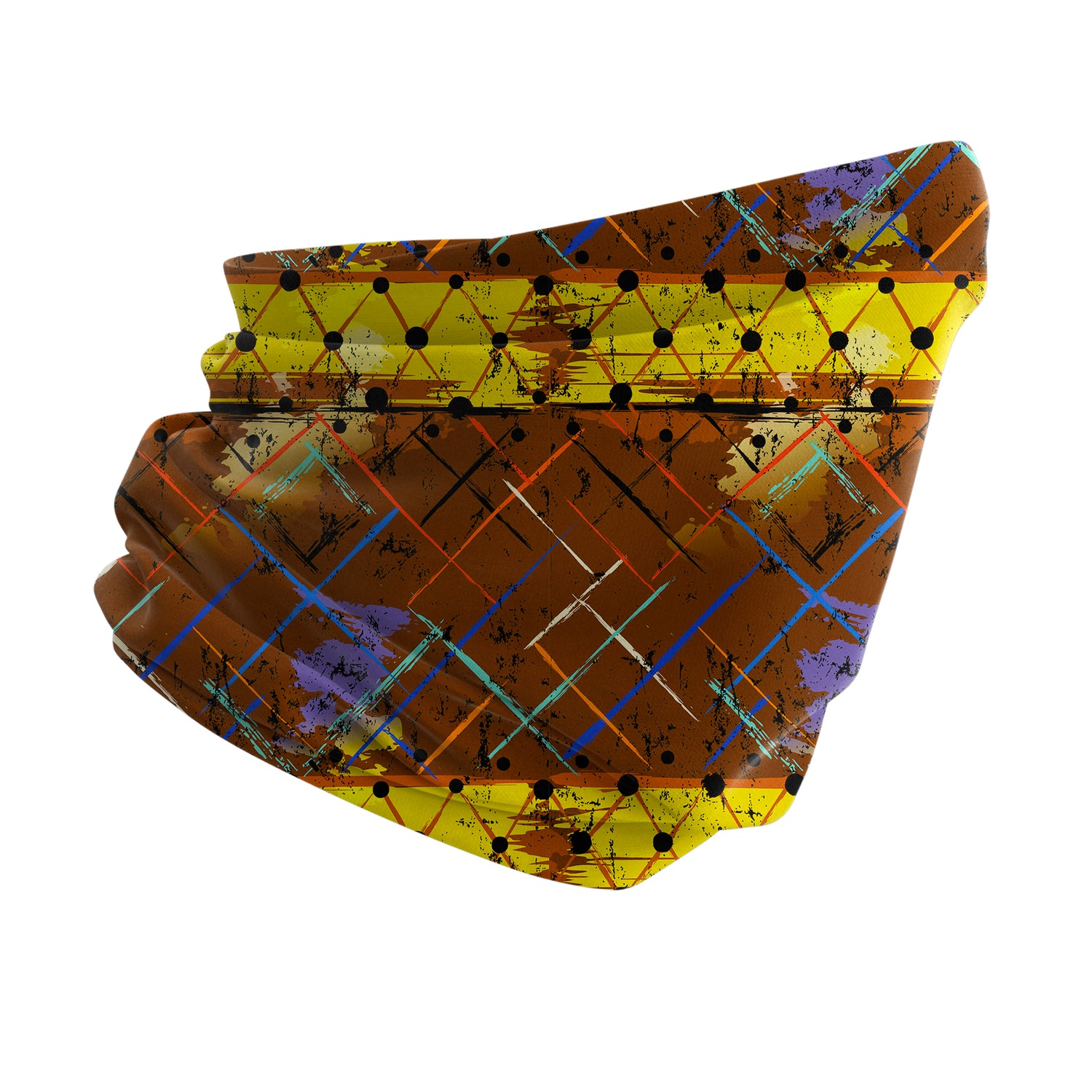 PineShade Wrap Neck Gaiter – Forest Tone Series Unisex Bandana Boyunluk